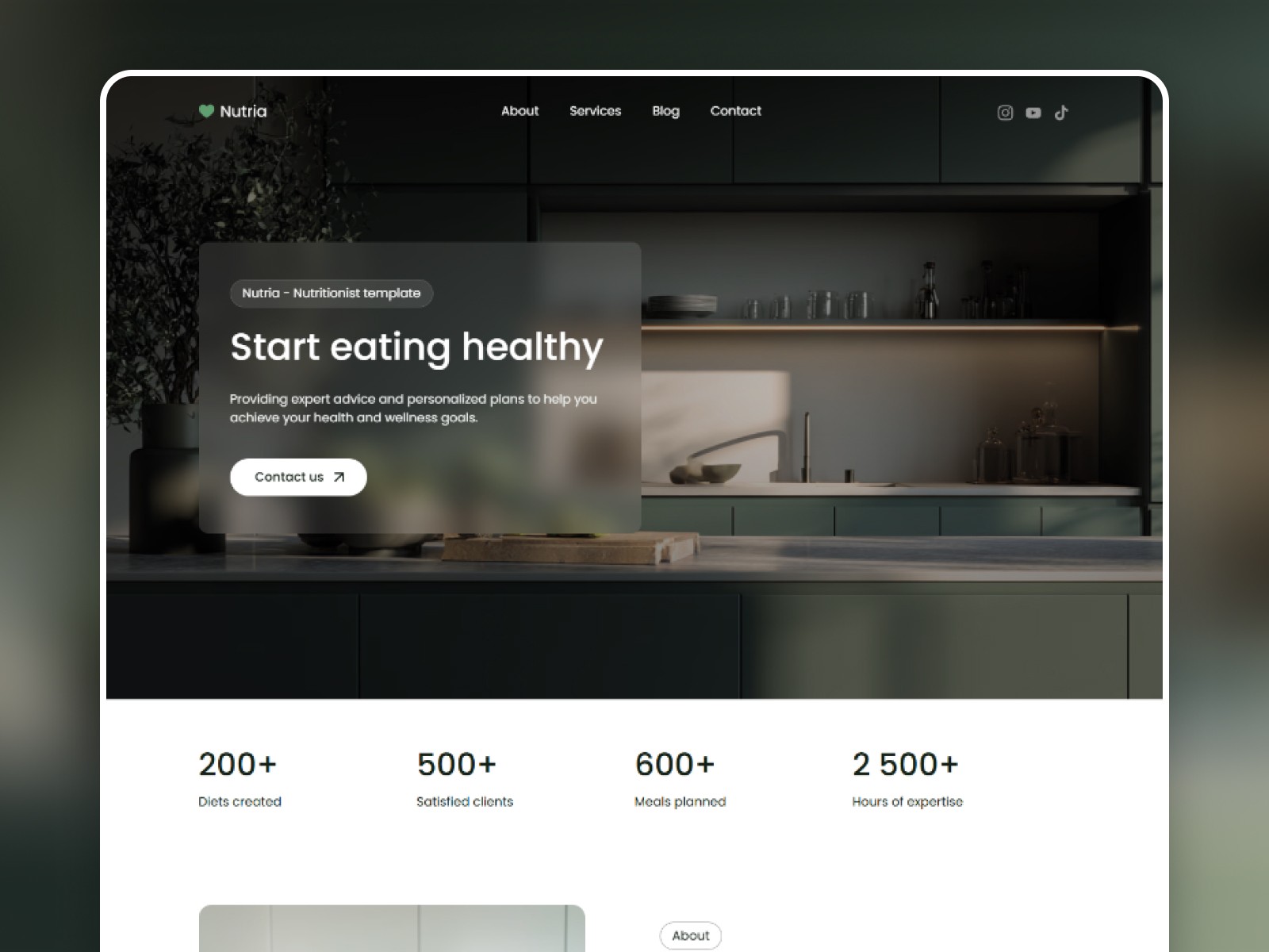 Spark Framer template homepage hero reading "Revolutionize Your Operations with our Web3 Expertise" on lime green background