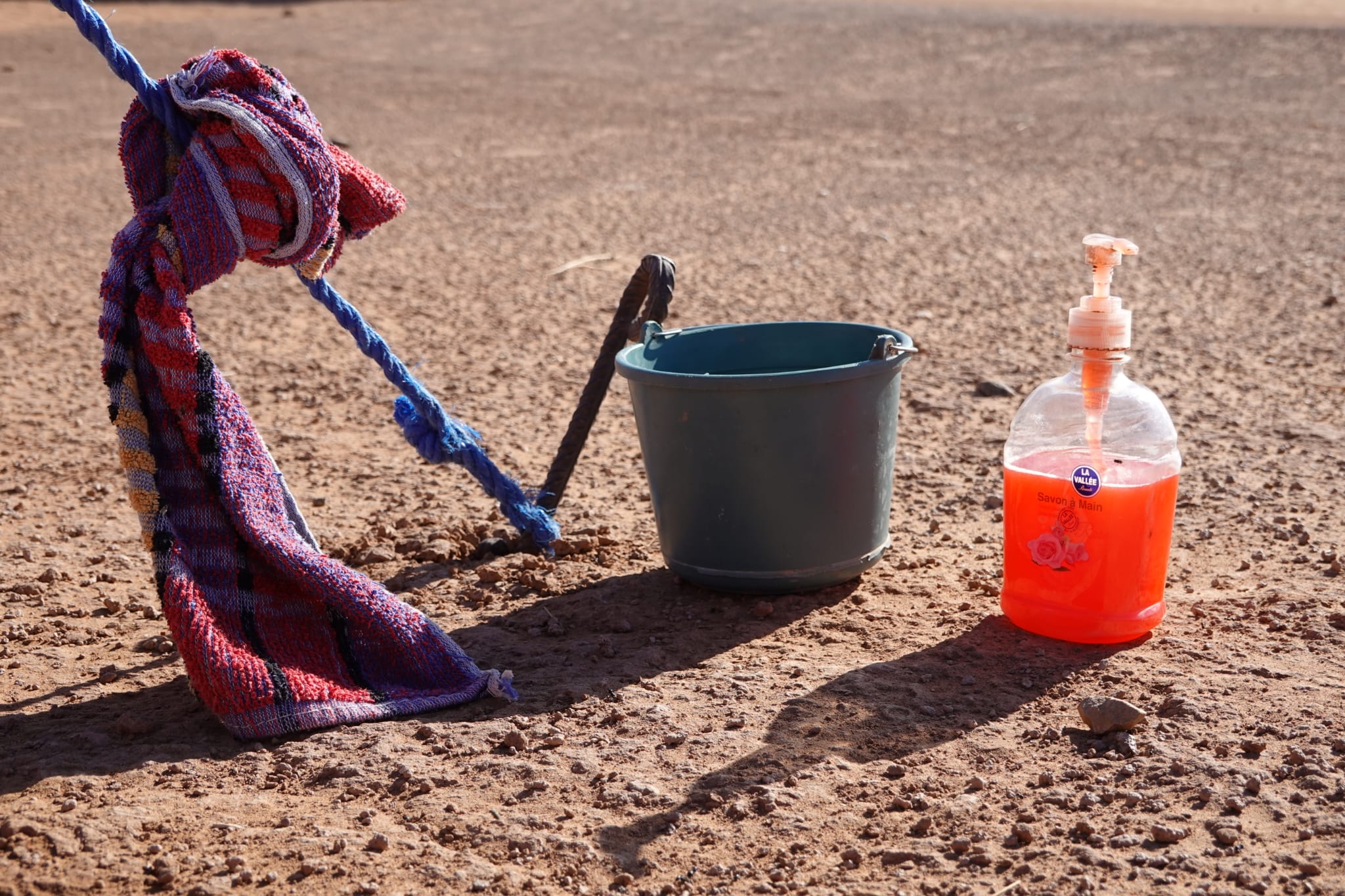 a woman with flowers