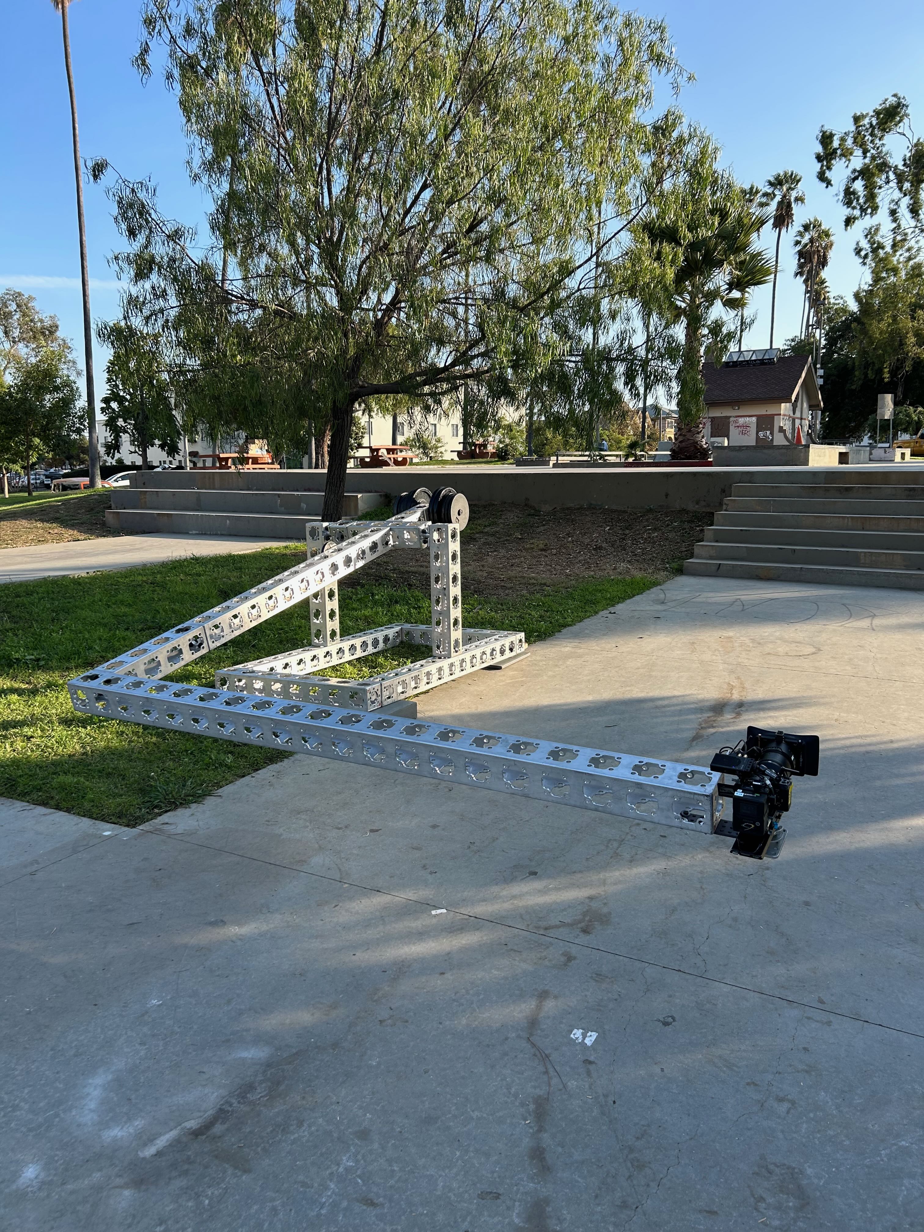 Modulus-X truss rainbow camera rig