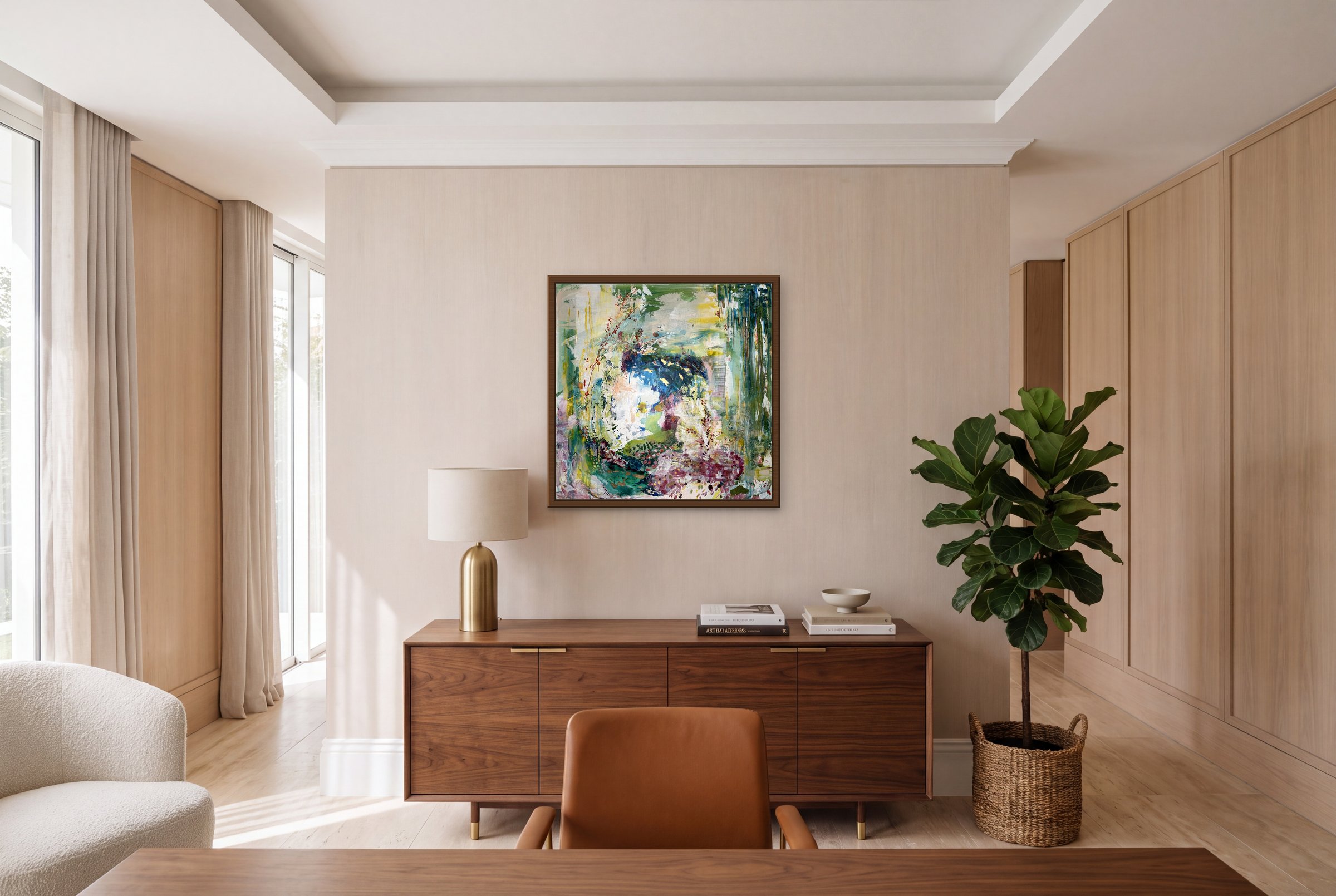 Hidden Truths by Susanna Özbek, in a modern interior