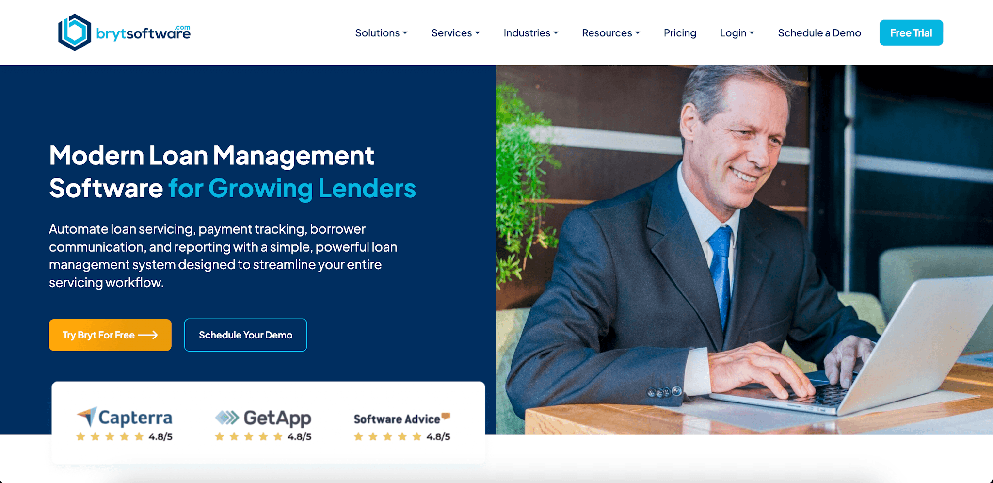 Bryt Software web homepage
