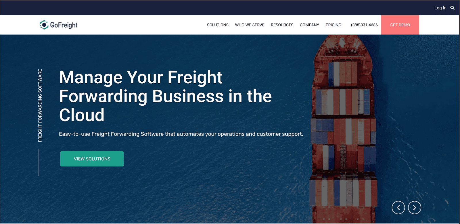 Top 10 Freight Forwarding Software: 2. GoFreight