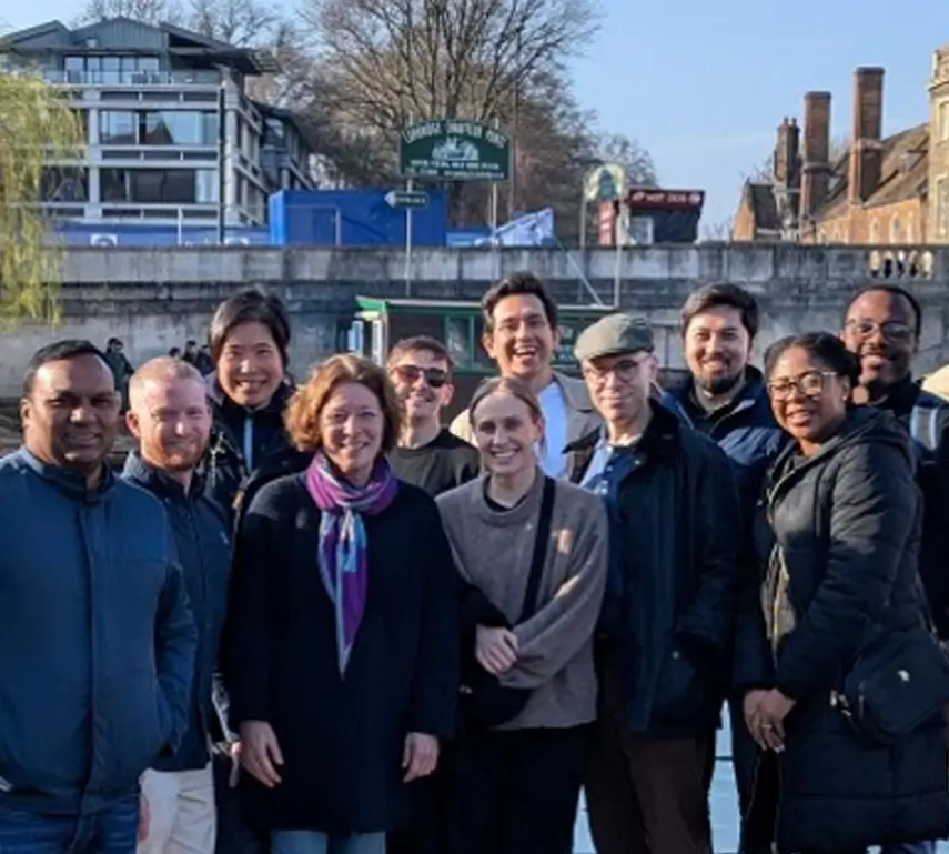 Group photo of the DGG Team on a team event