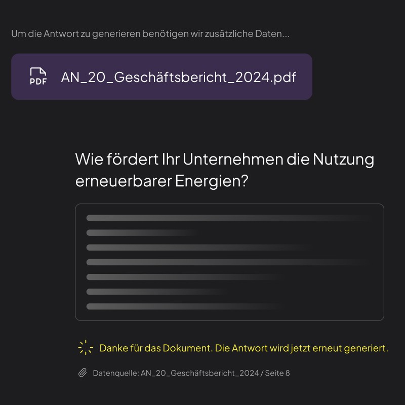 Smarte KI-Datenbank