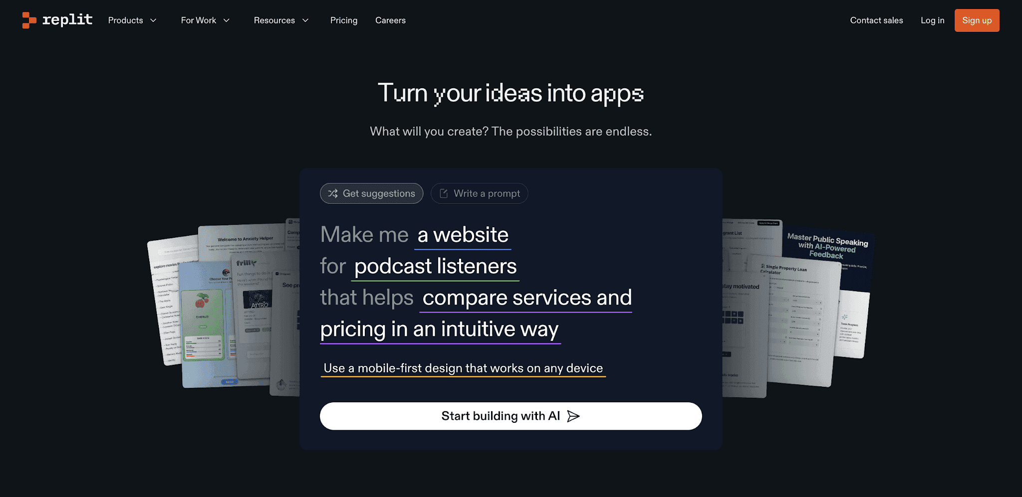 homepage-replit