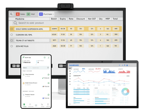 Always updated pharmacy billing software