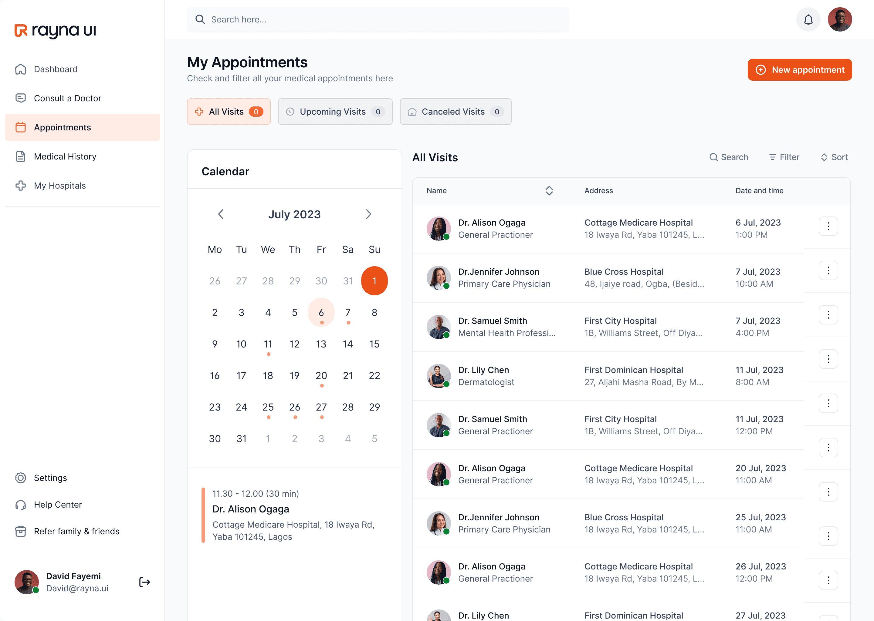 Dashboard Ui