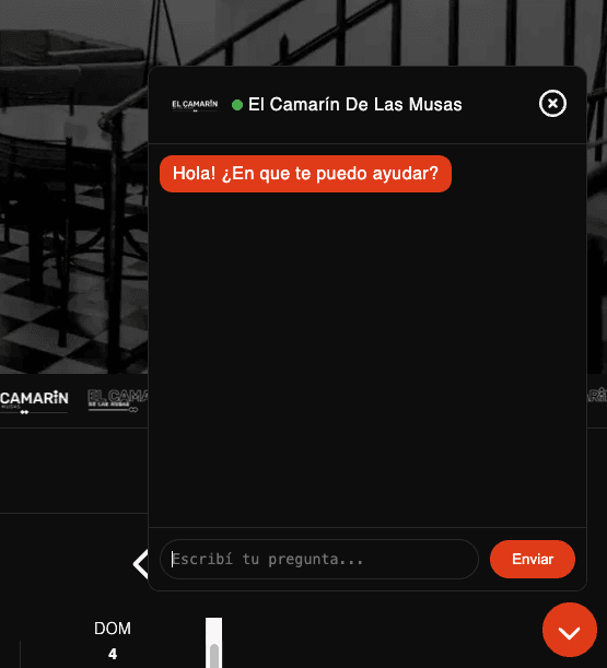 chatbot para responder las consultas de tu evento o dudas con las entradas