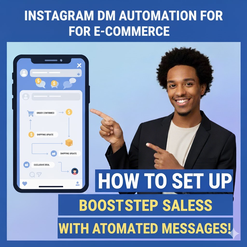 Side-by-side comparison: InstantDM's effortless, click-based Instagram DM sequence creator on the left, showing steps with delay, next to a confusing legacy flow builder with many arrows and a red X on the right. Highlights easy DM automation