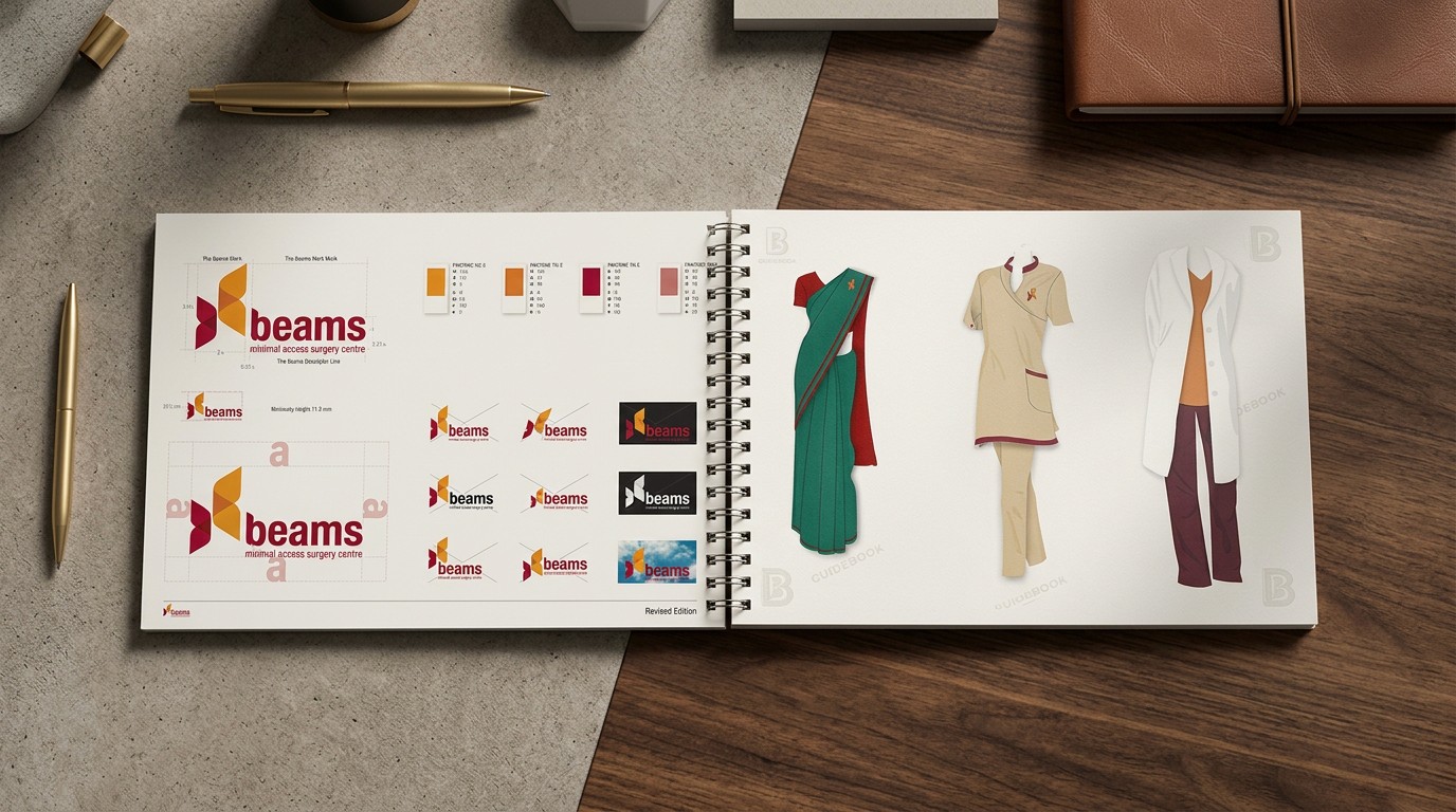 BEAMS Hospitals | Healthcare Brand Strategy & Identity System,
