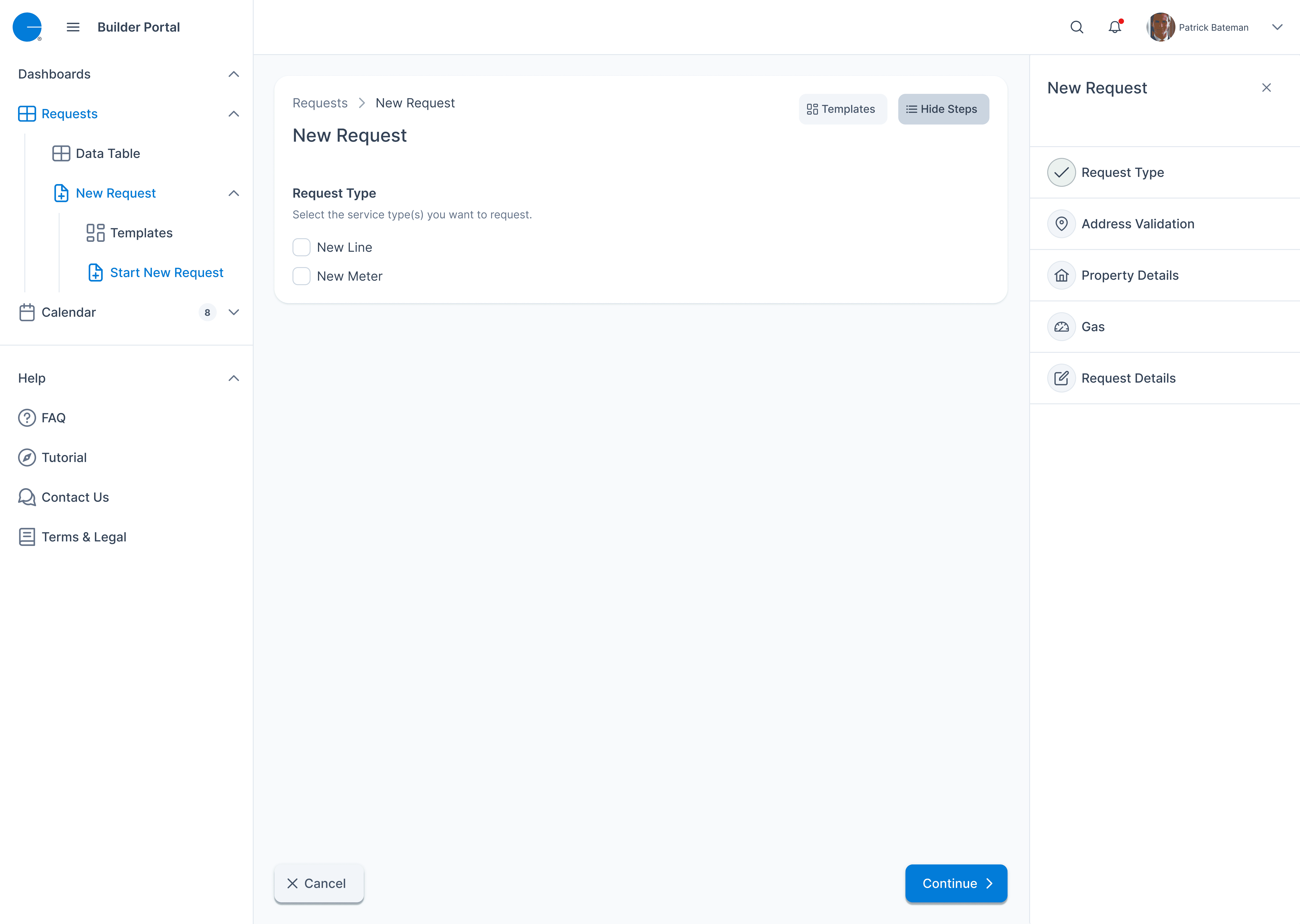 Builder Portal Redesign