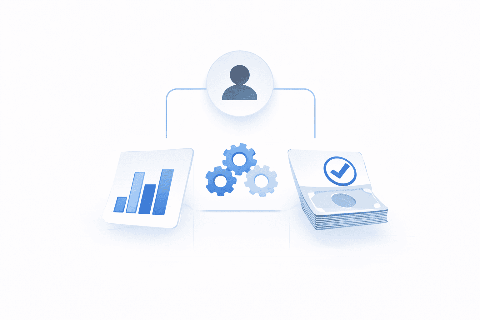 Gauge showing levels of user engagement, with tags for high and low engagement percentages.