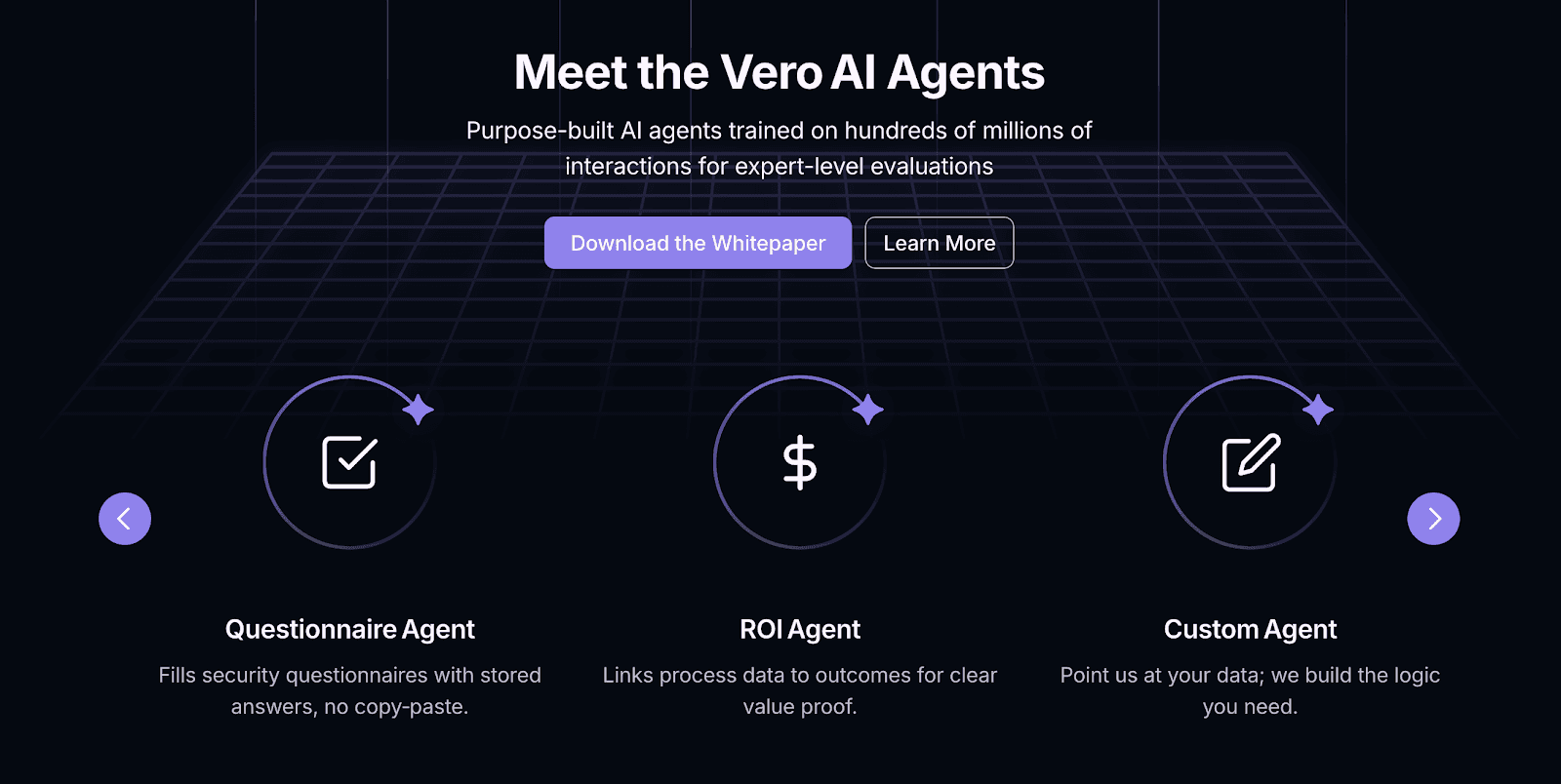 Vero AI agents