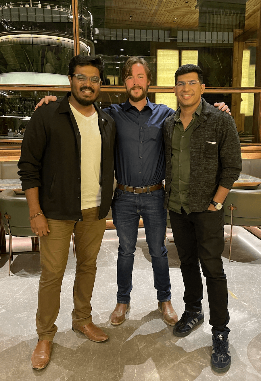 Athlete winning a race