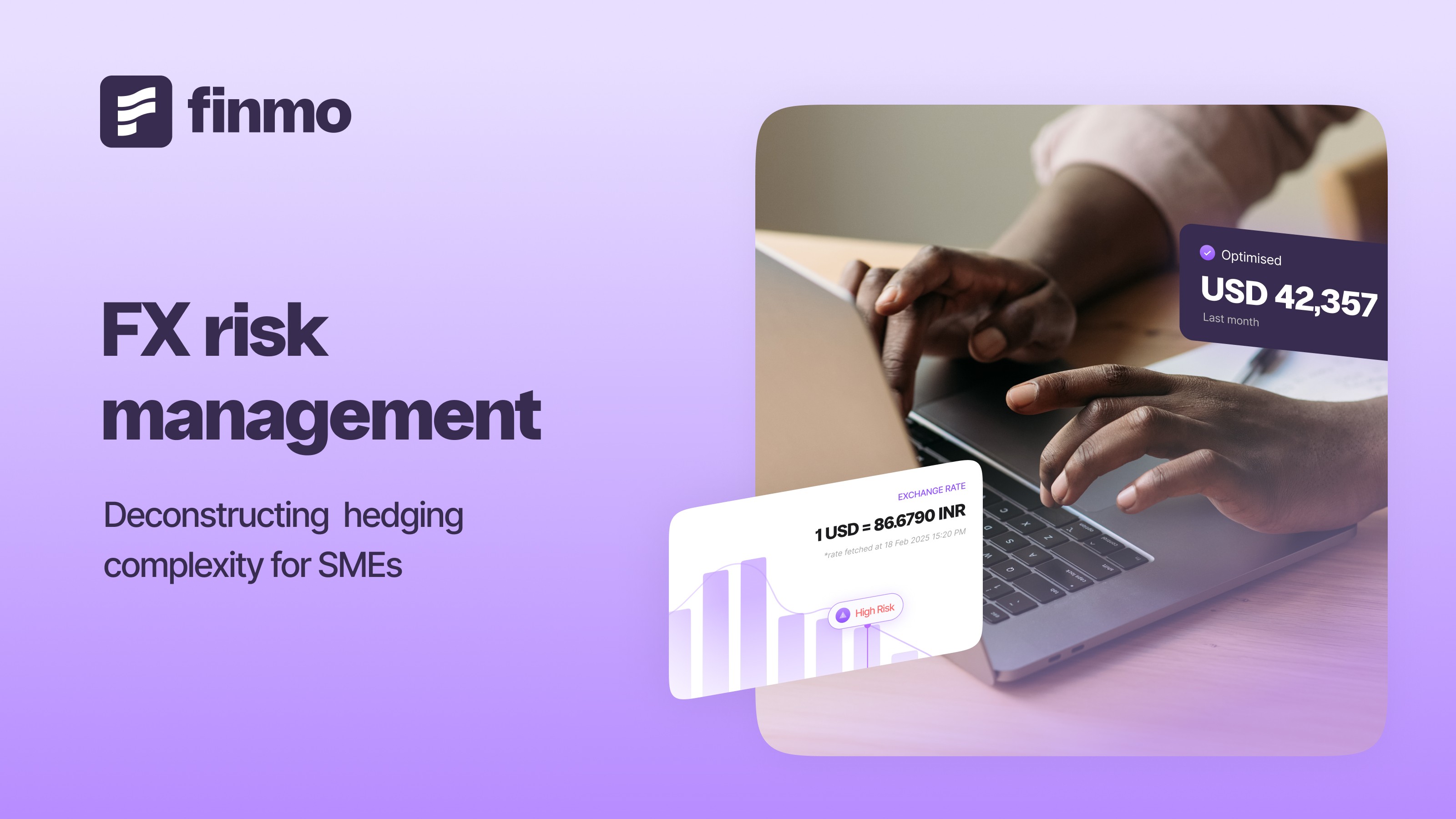 SME using Finmo’s FX hedging tools for risk management