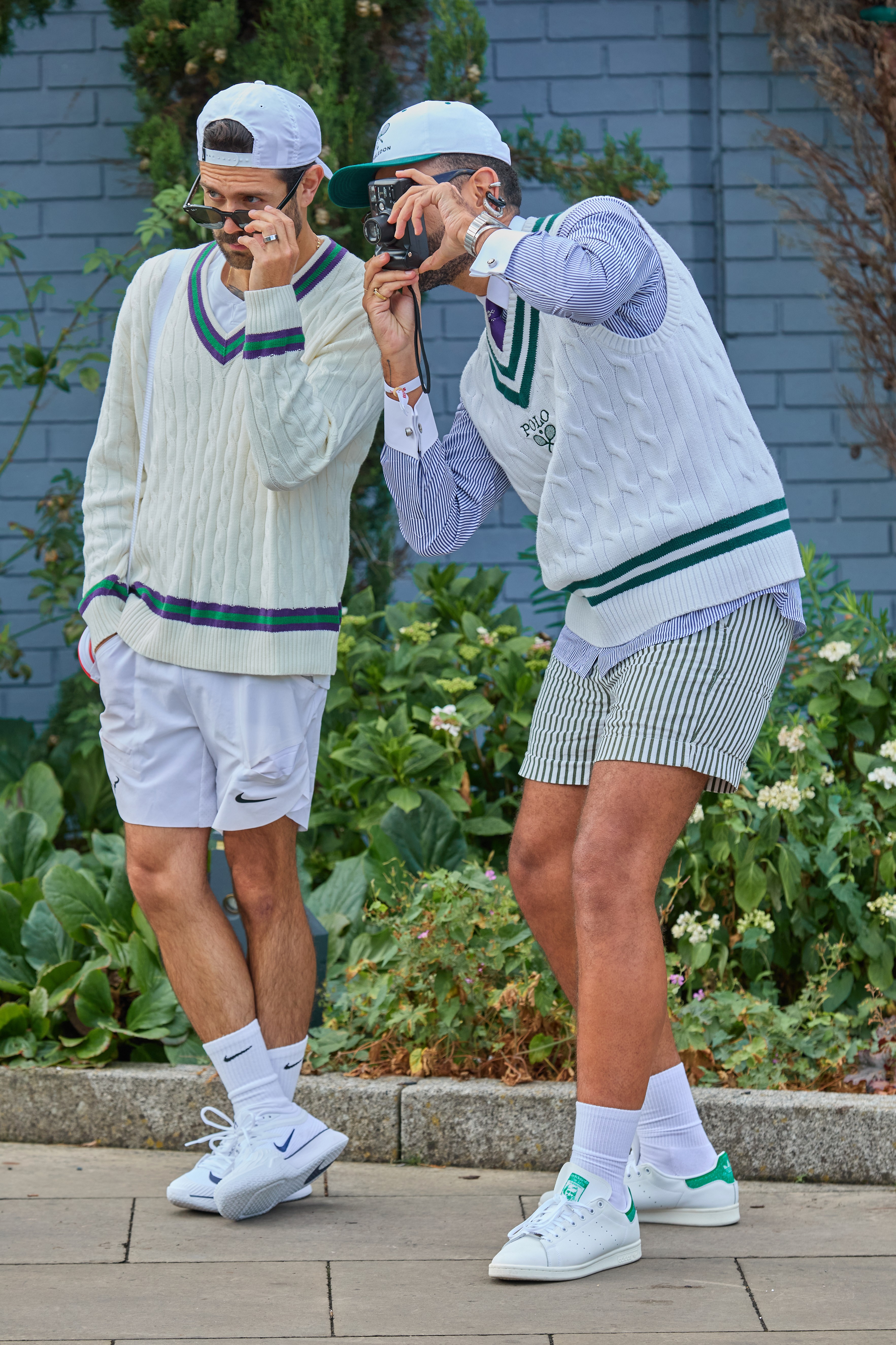 Stella Artois party guests in branded clothing, Standard Hotel London, Wimbledon tennis championships - sports event photographer London