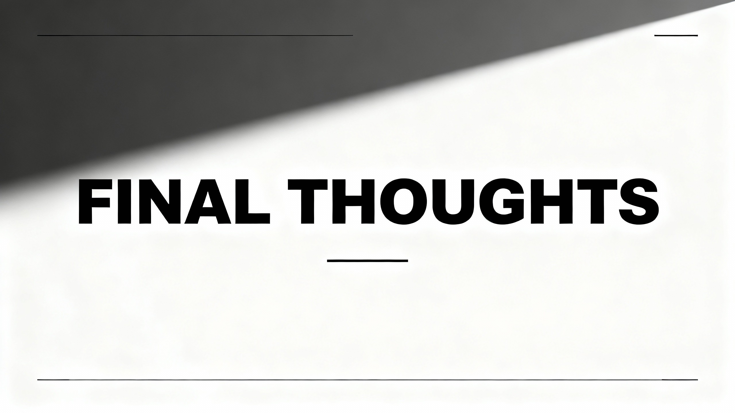 Final Thoughts on laptop screen