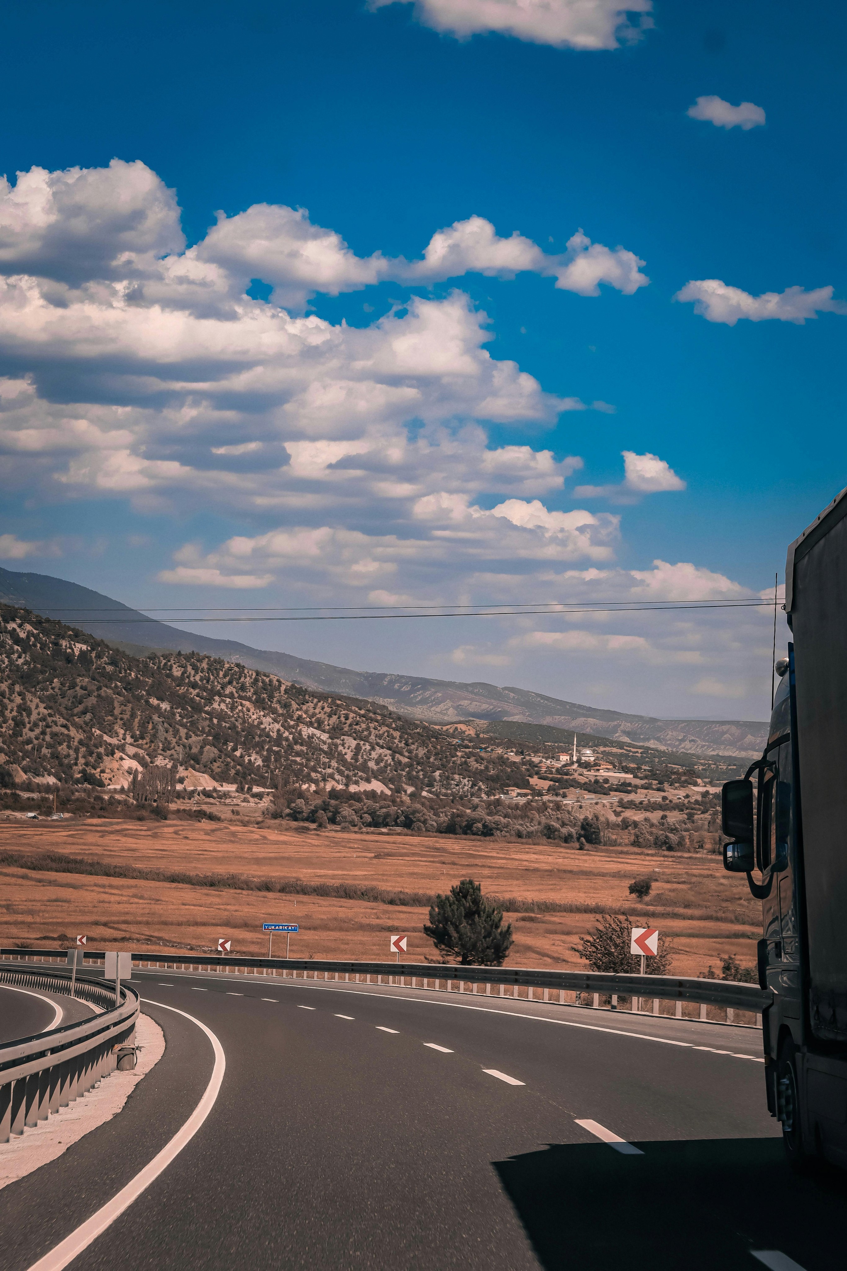 trailer/unidad de fletes en México en carretera