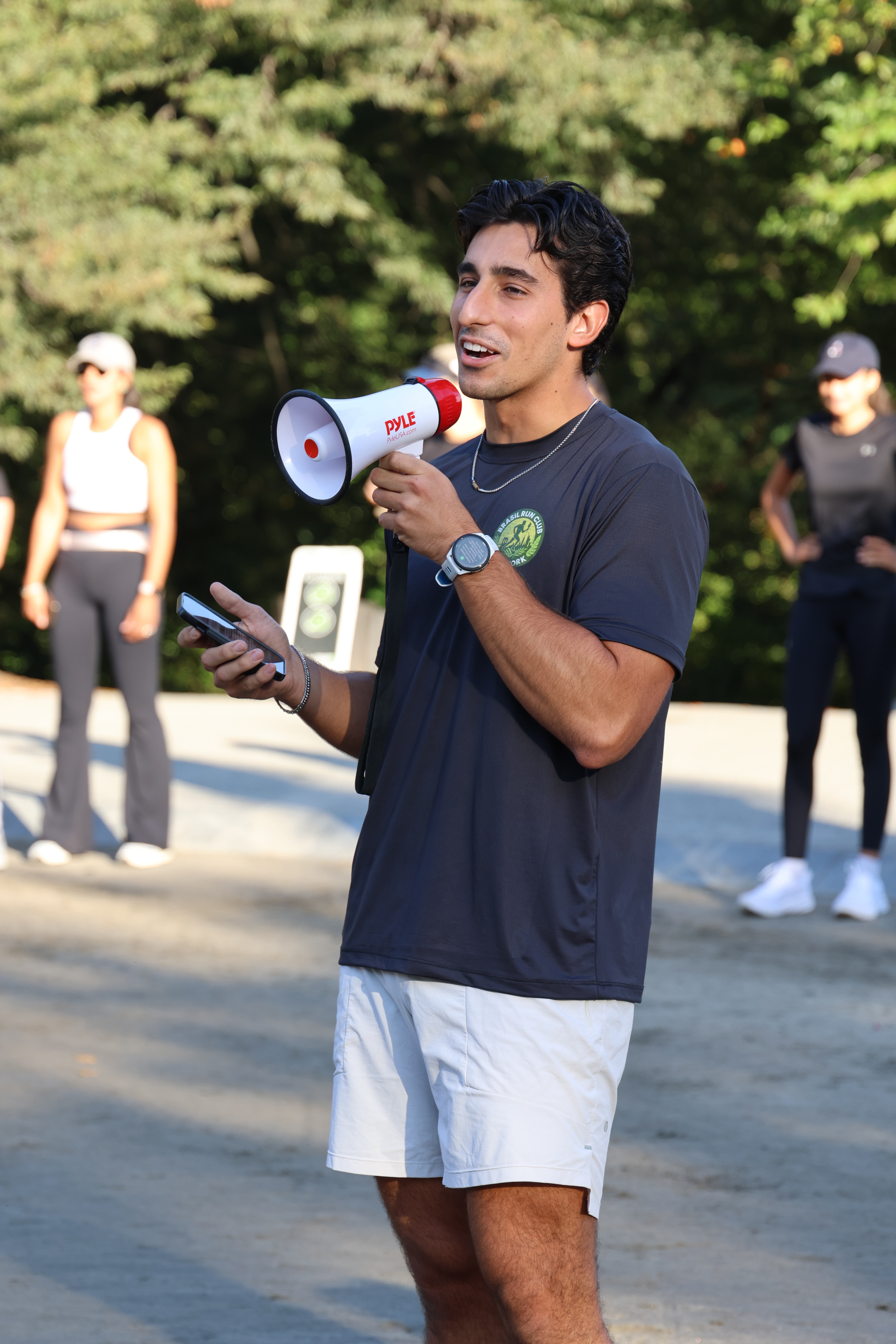 Concetrated triathlete grayscale