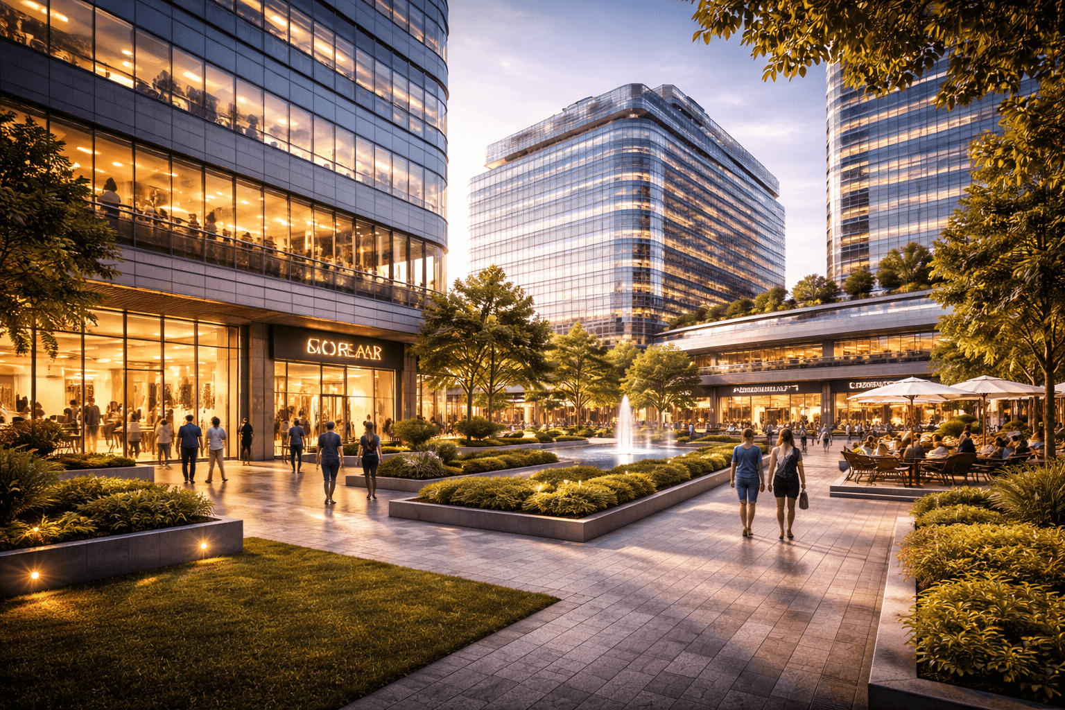 Modern office buildings by M3M in Sector 88B, Gurugram offering efficient layouts and productive work environments.