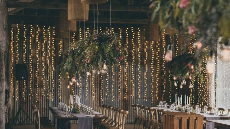 Fairy Light Backdrop