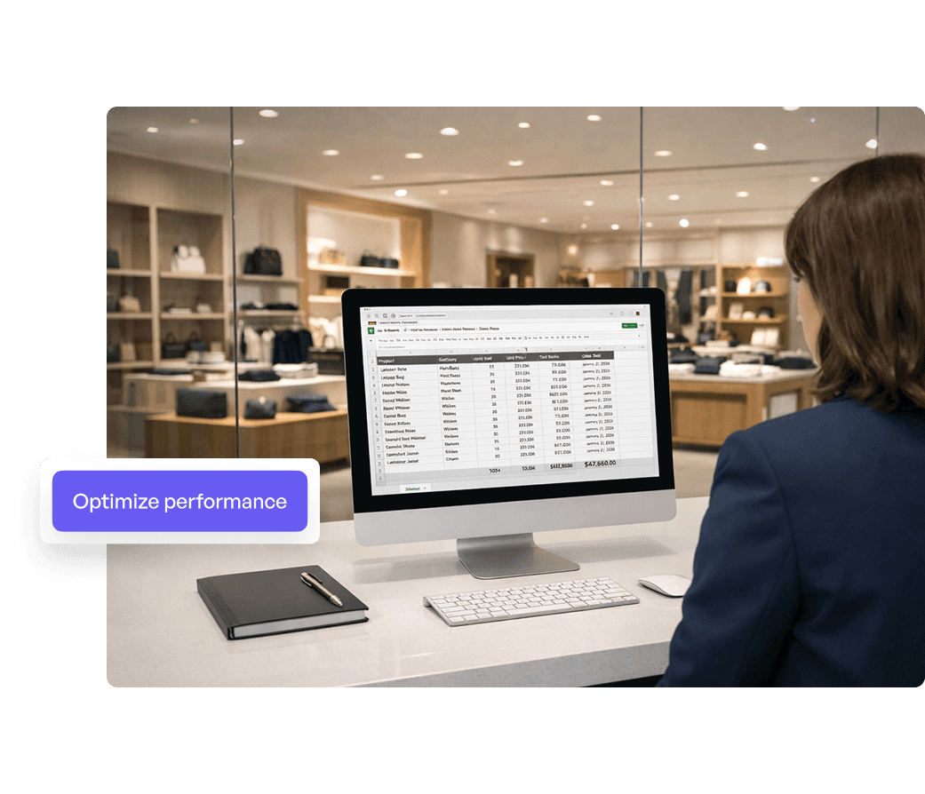 A man in a beige suit walks confidently down a sunlit, cobblestoned street lined with rustic buildings, exuding a sense of style and elegance.