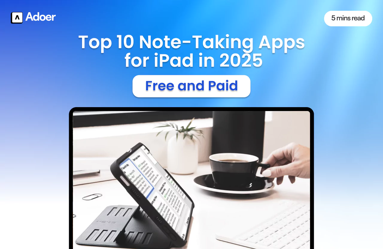 best note taking app for iPad