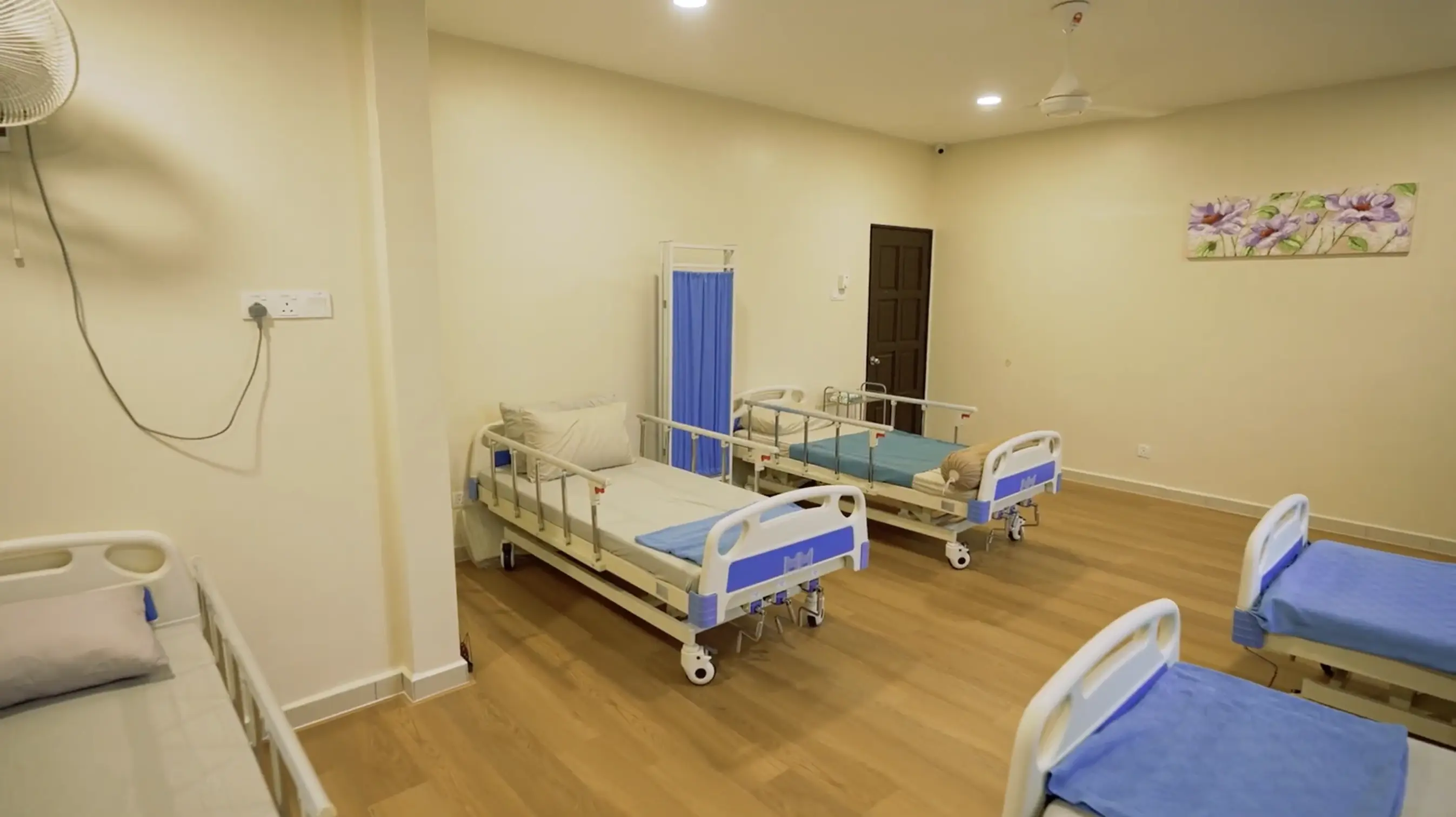 Unity Suite which is a 5-bedded room for residents at Golden Oaks nursing home in Petaling Jaya.