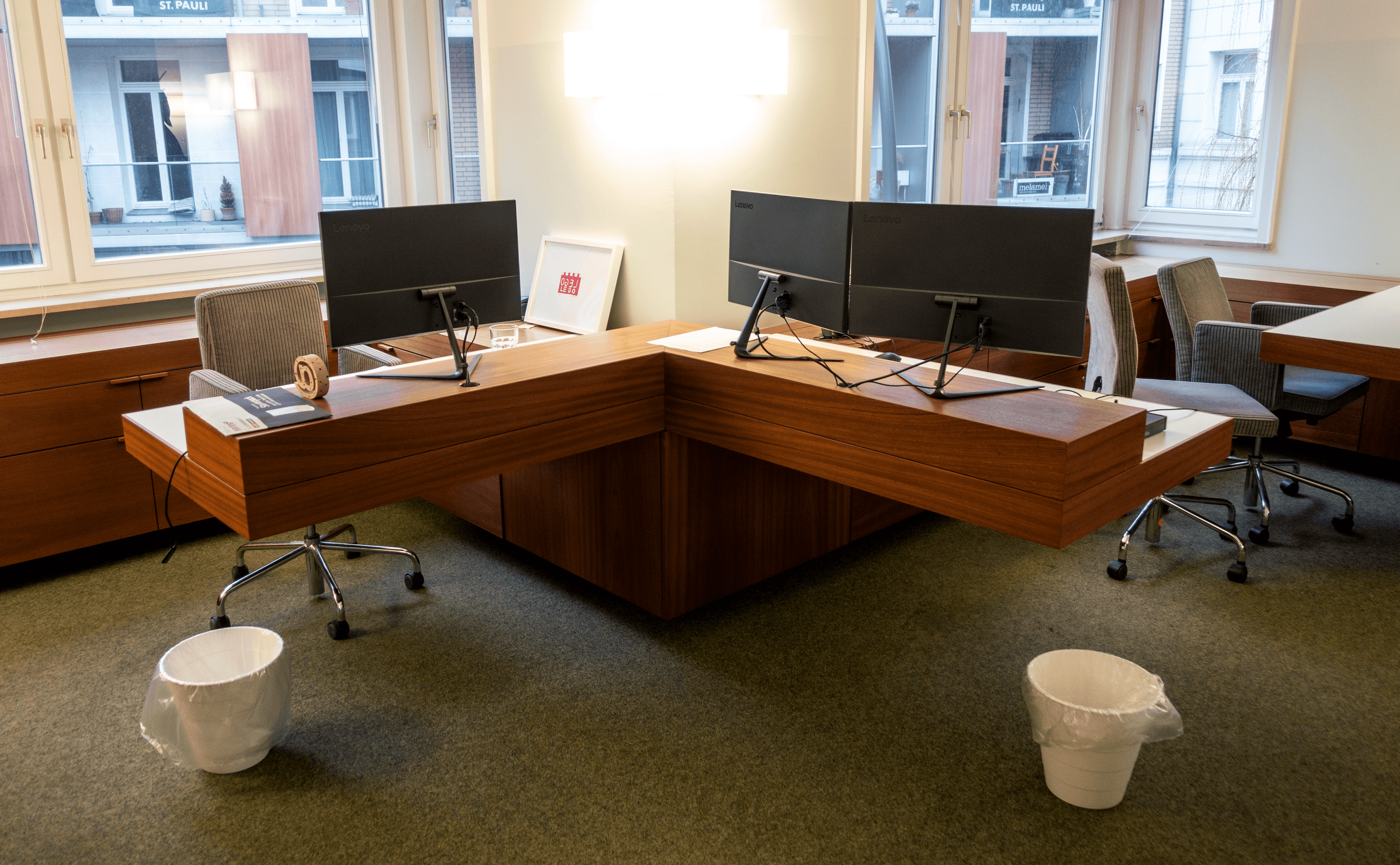 Erster Holzbau-Prototyp vom tegut...teo im Werk.