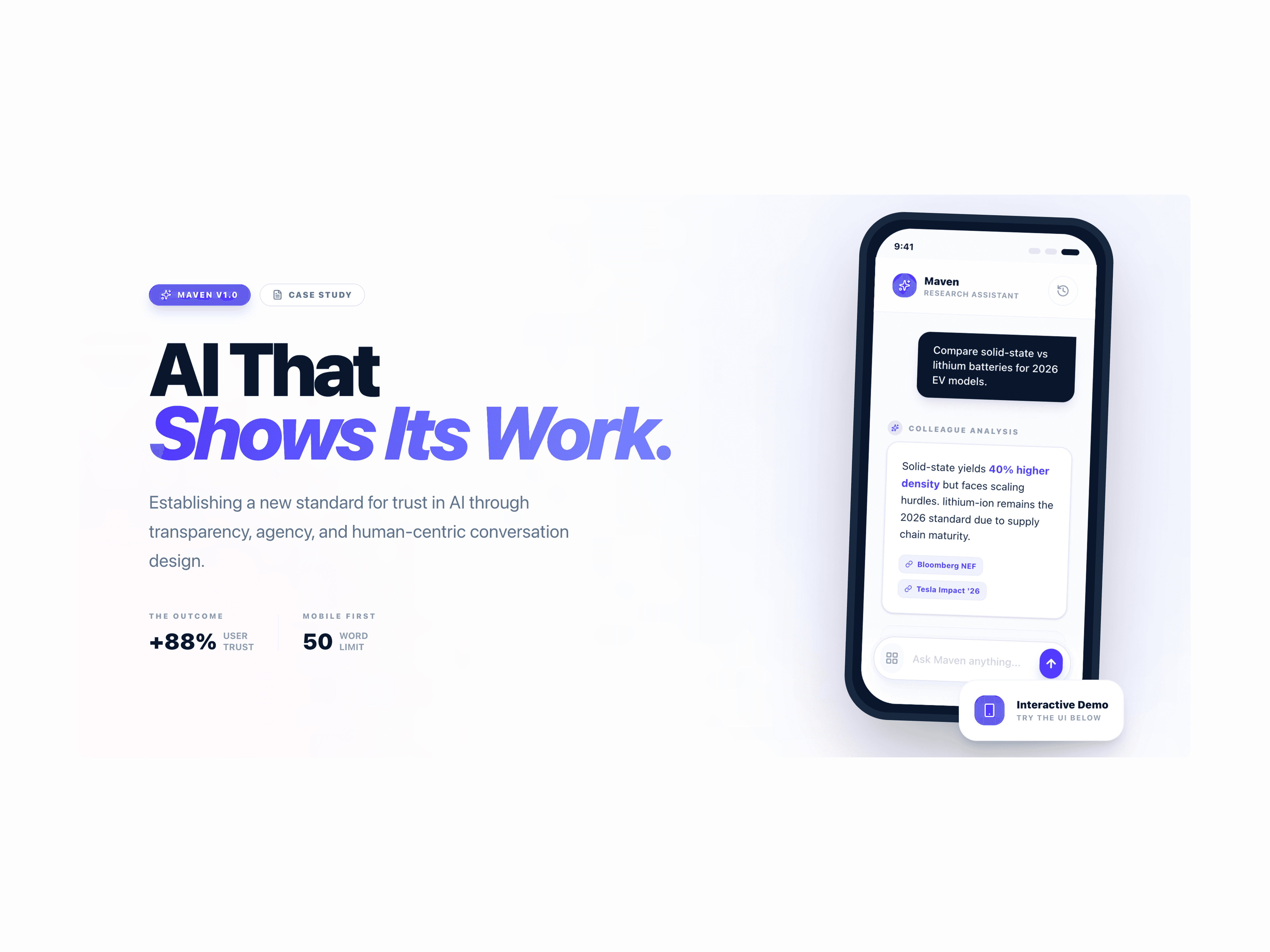 Hero title for Maven