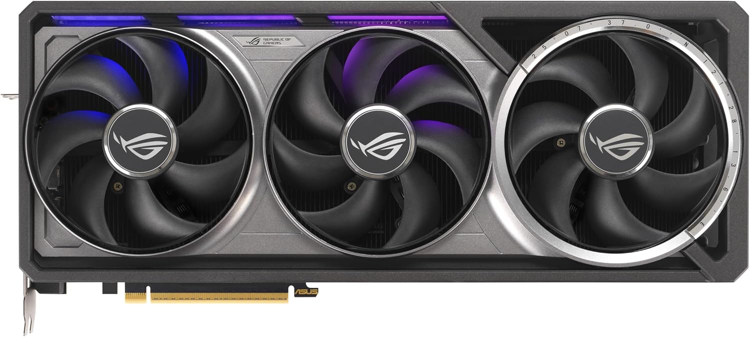 This is an image of the RTX 5090 graphics card, engineered for next-level gaming performance with advanced ray tracing and AI-driven features.