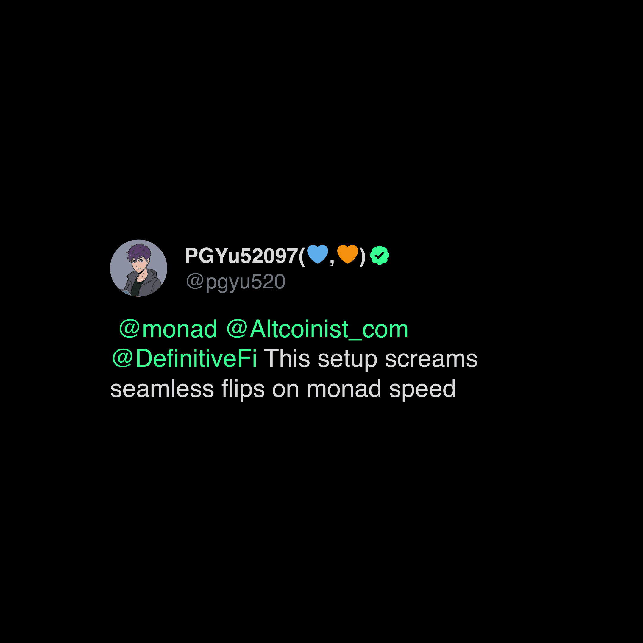 Twitter testimonial screenshot