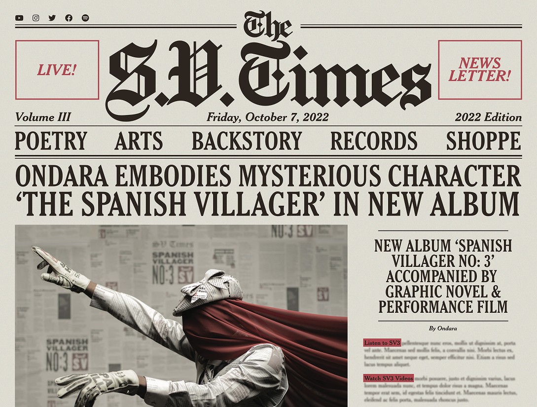 Screenshot of Ondara website