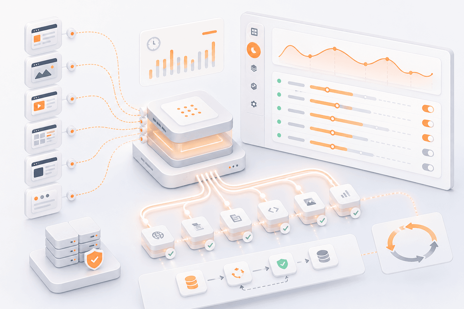 Ecommerce product dataset displayed in structured spreadsheet format.