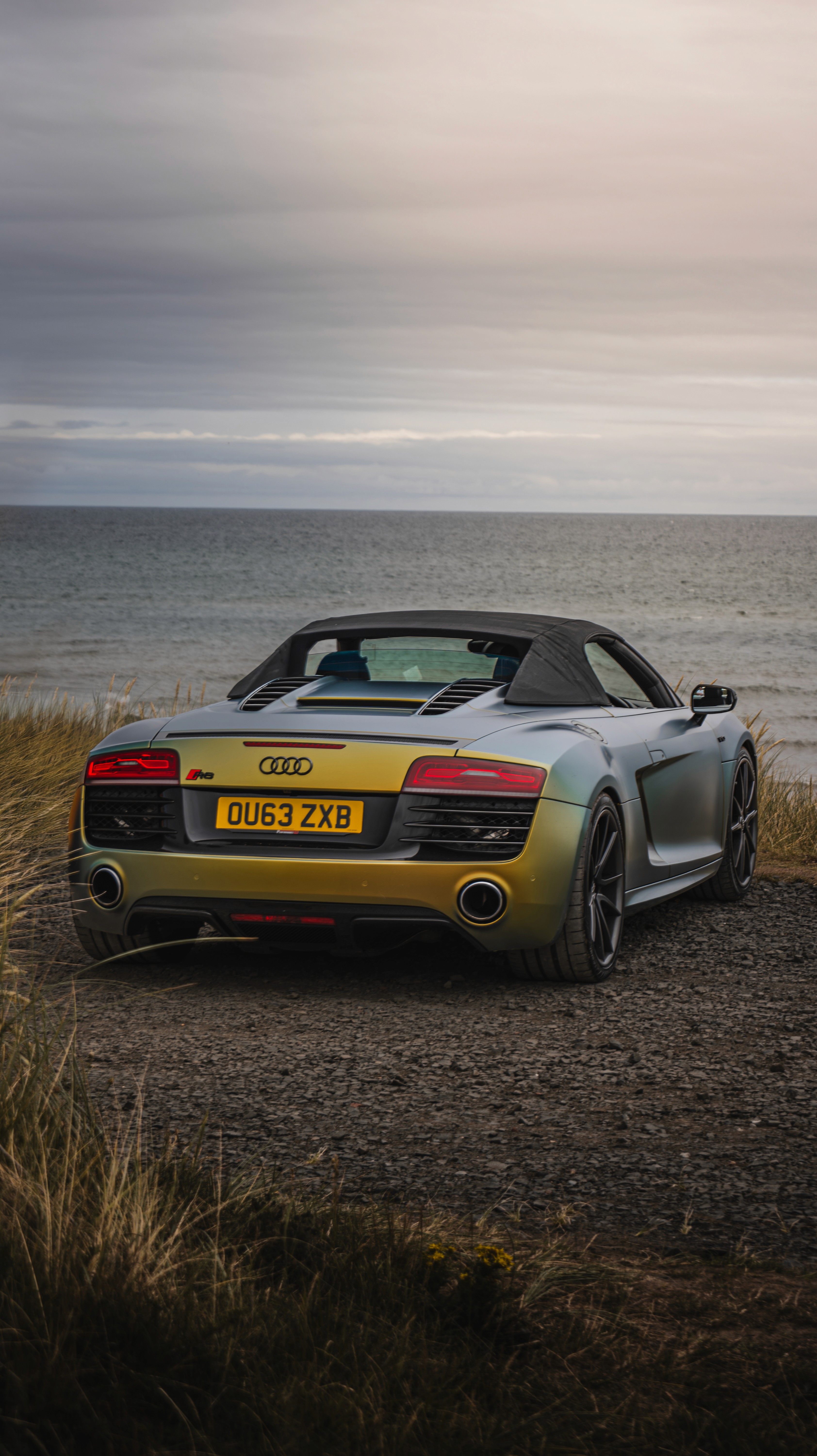 Audi R8 shoot in the countryside