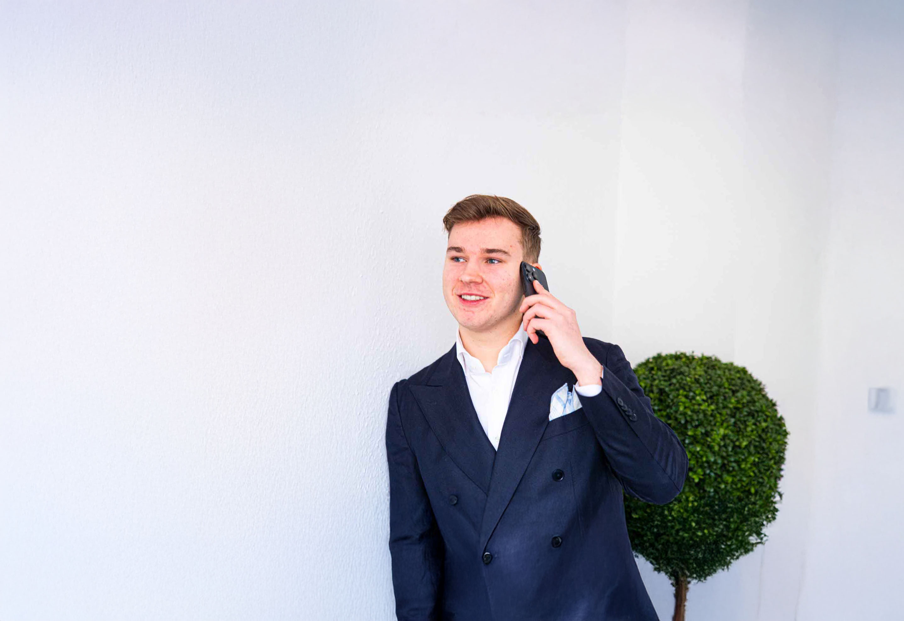 Blue chemical Solution beaker