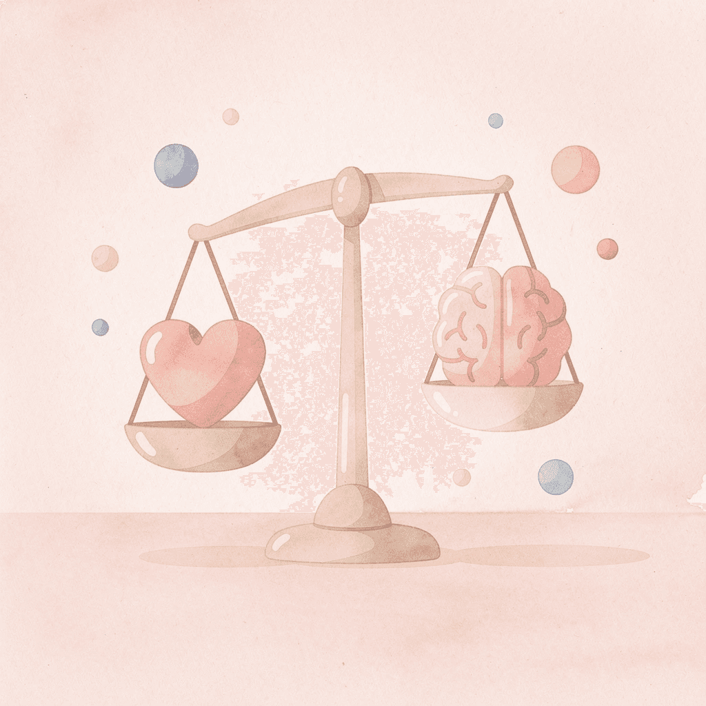 Balance scale comparing SAT and ACT test differences