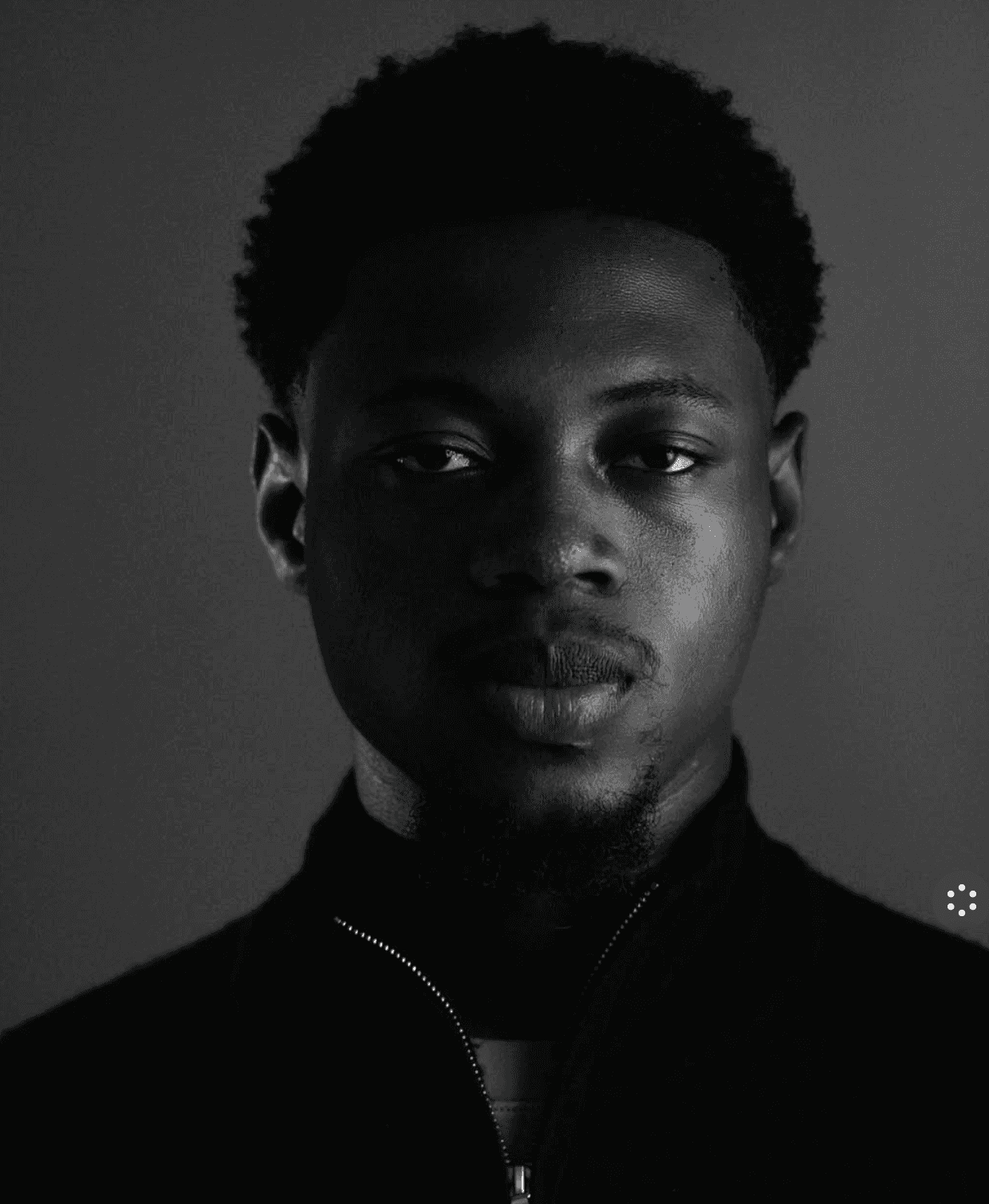 a black man portrait