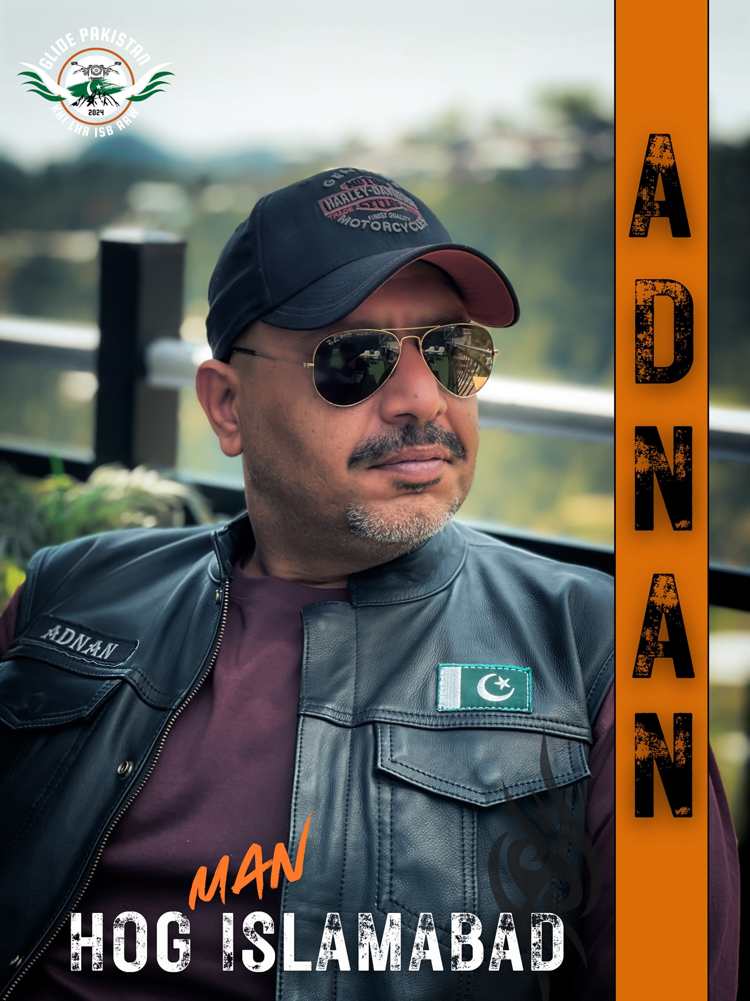 a man smiling for the camera