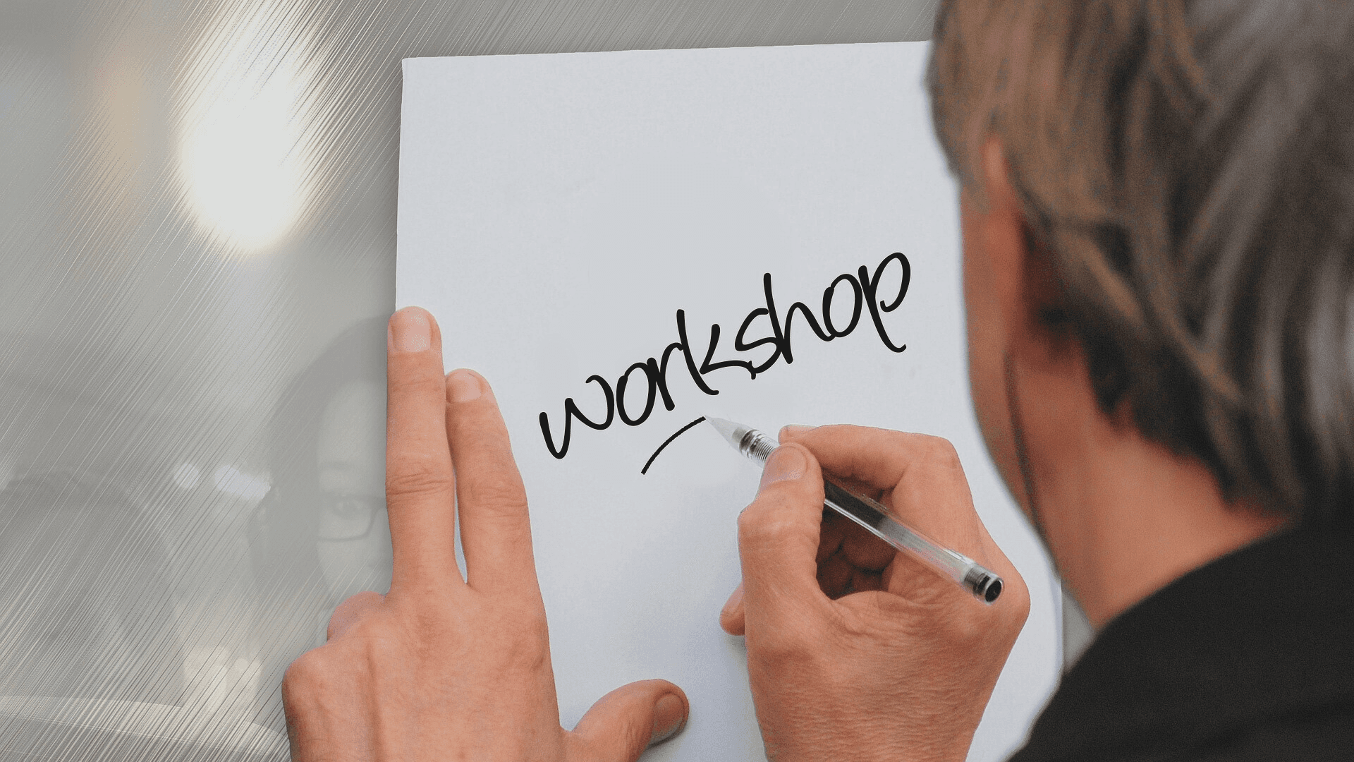 a sign with a question mark and a question mark drawn on it