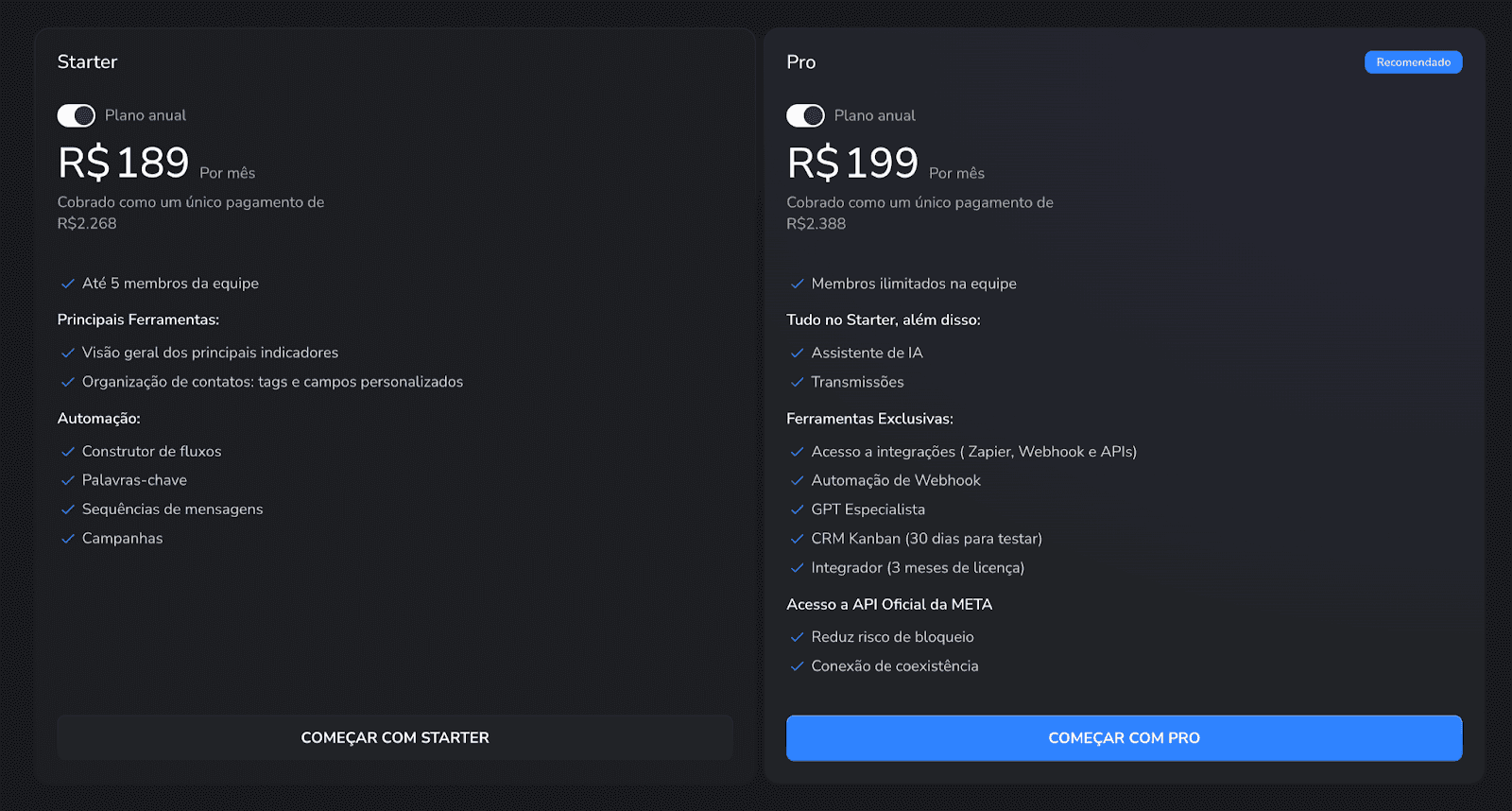 BotConversa Pricing es
