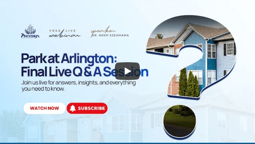 Park at Arlington: Final Live Q & A Session