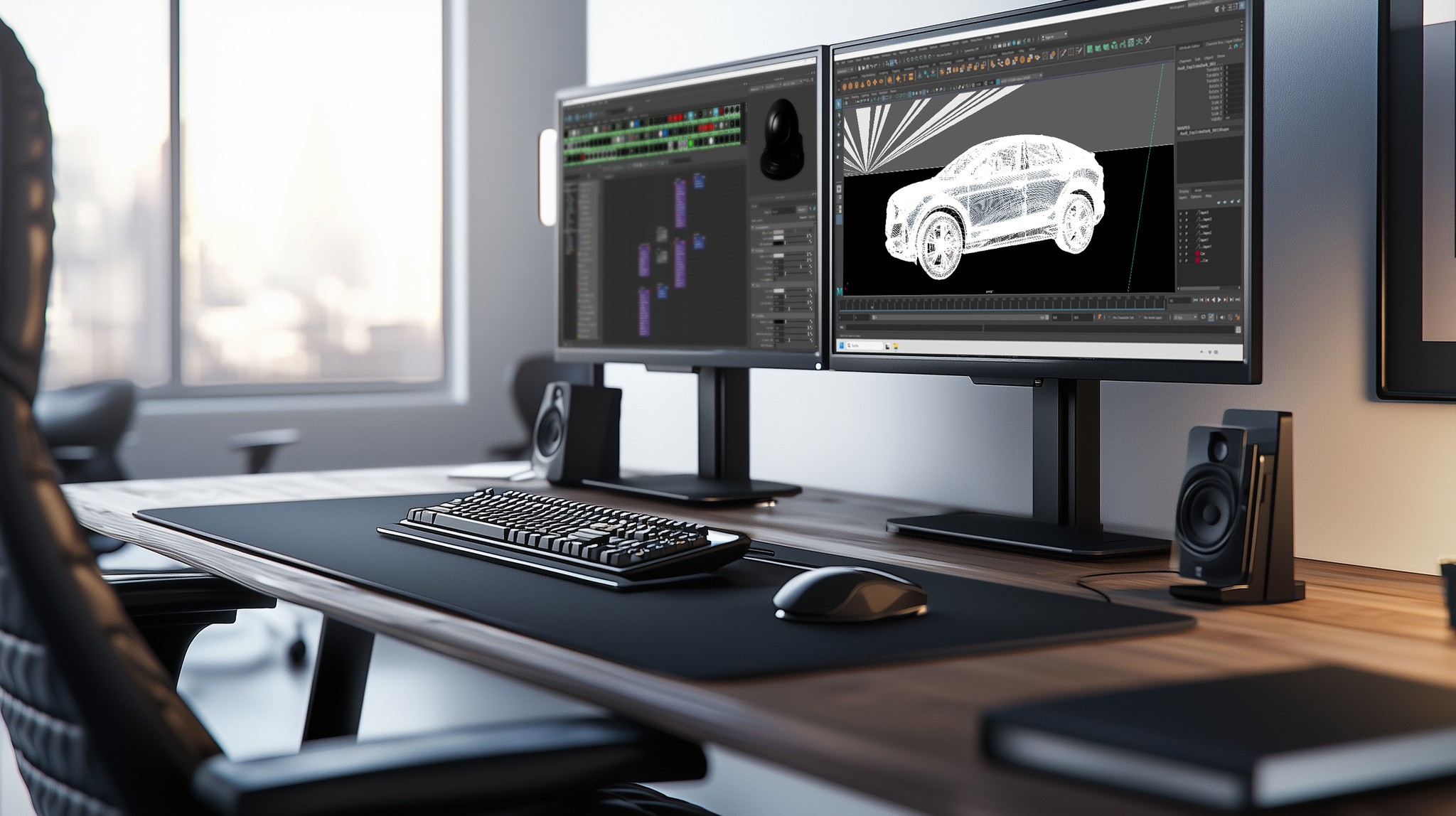 black and gray camera tripod