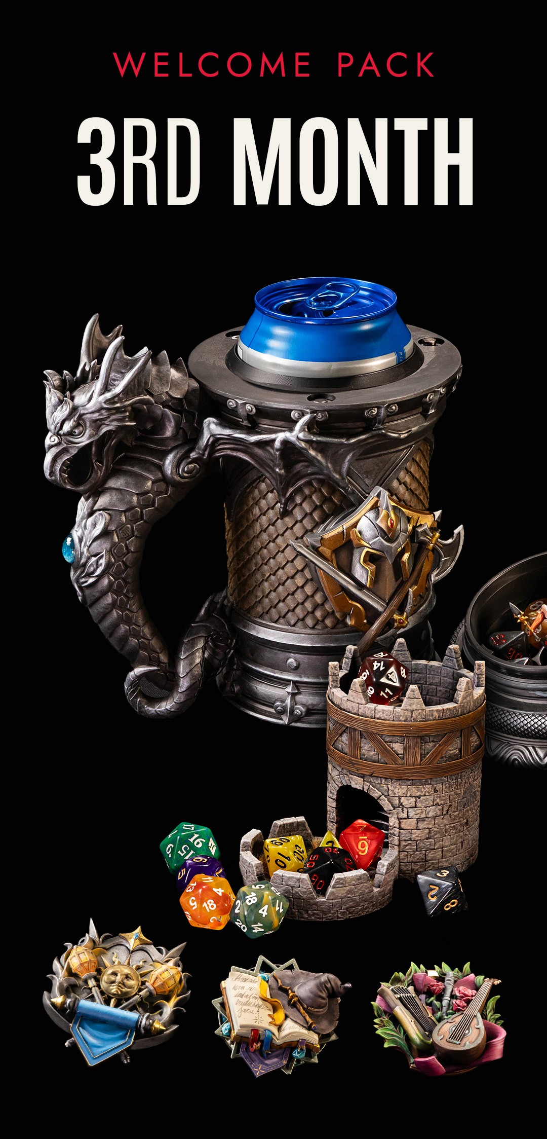 Silent Coin Tavern and Inn miniature from Loot Studios’ Welcome Pack.