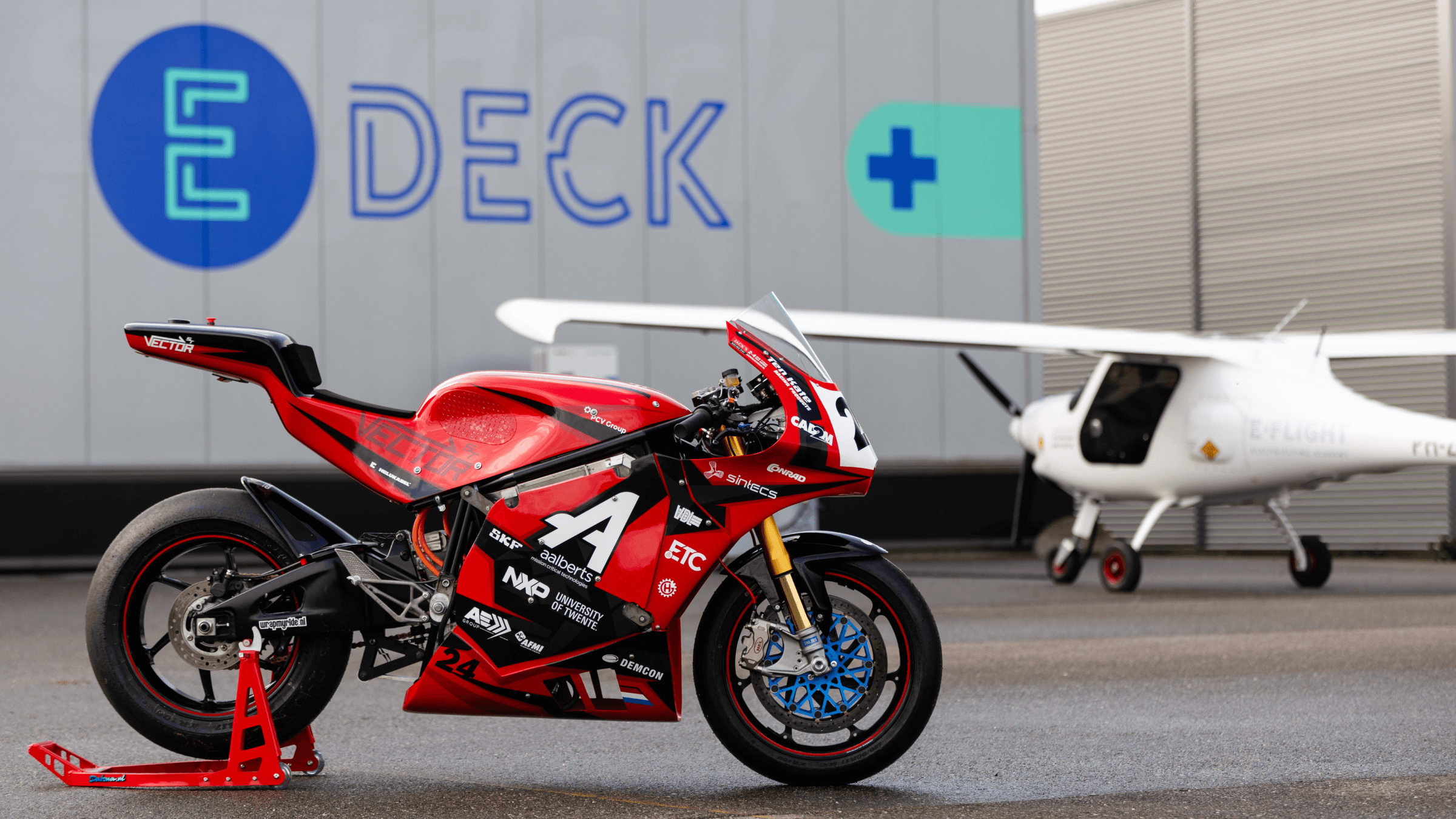 Electric bike and aircraft