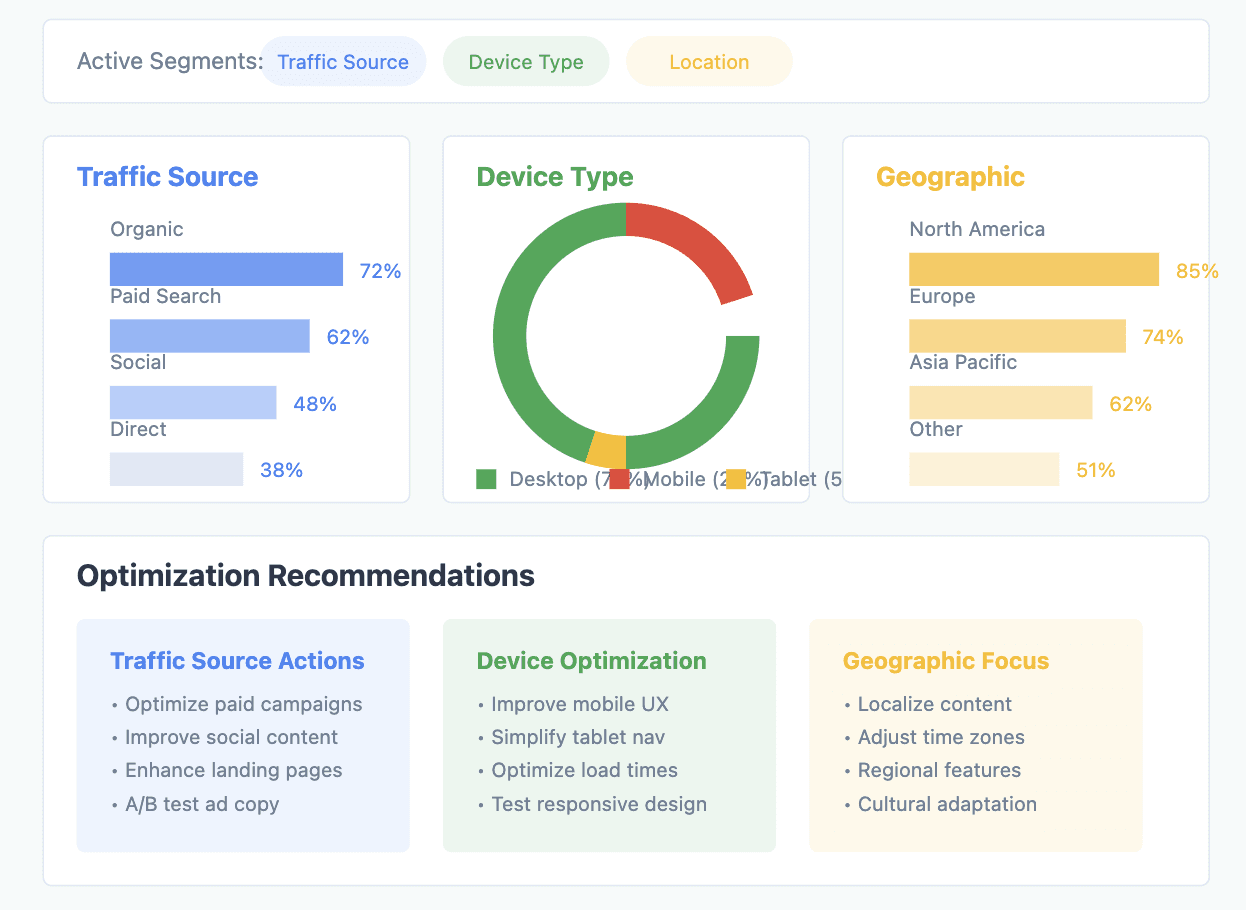 user segmentation google analytics