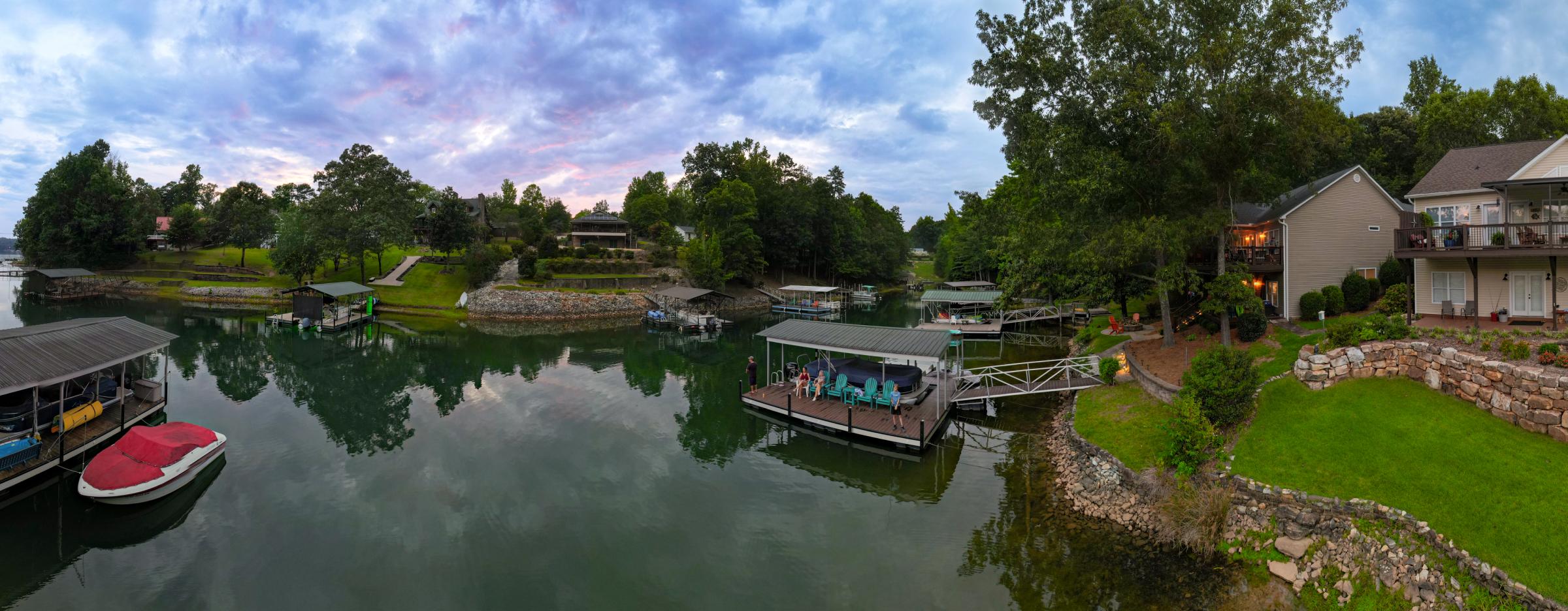 Lake Keowee Dock View