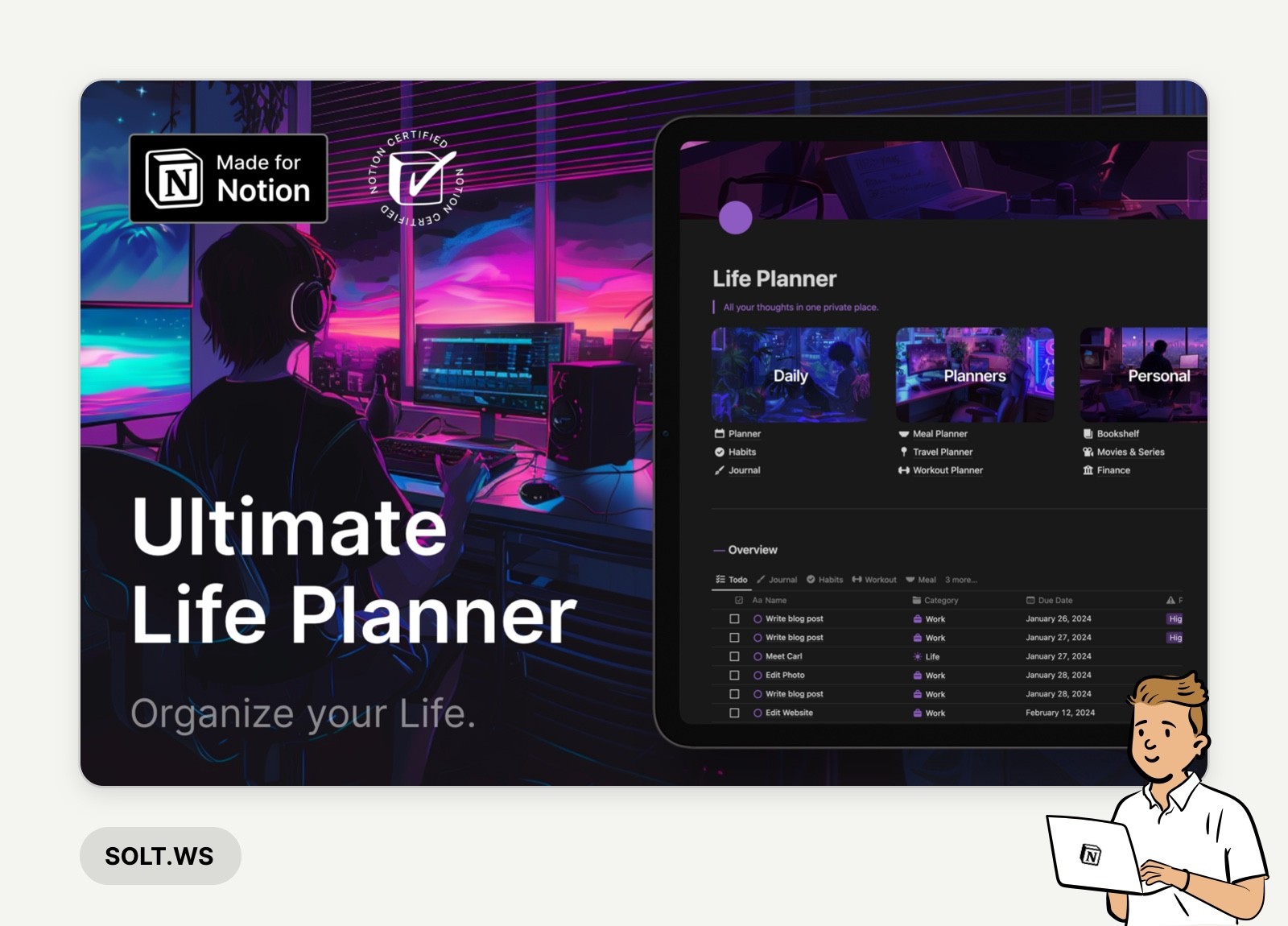20 Best and Free Notion Templates for June 2024