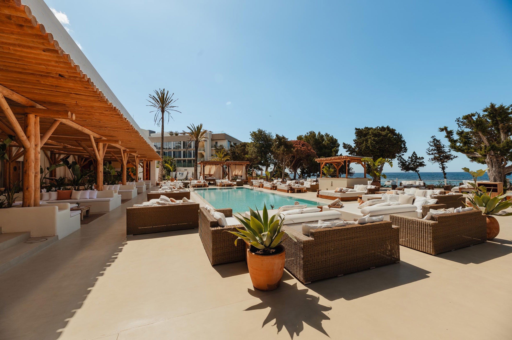 Beach club Nikki Beach Ibiza in Ibiza close to Luxury Villa Can Nemo