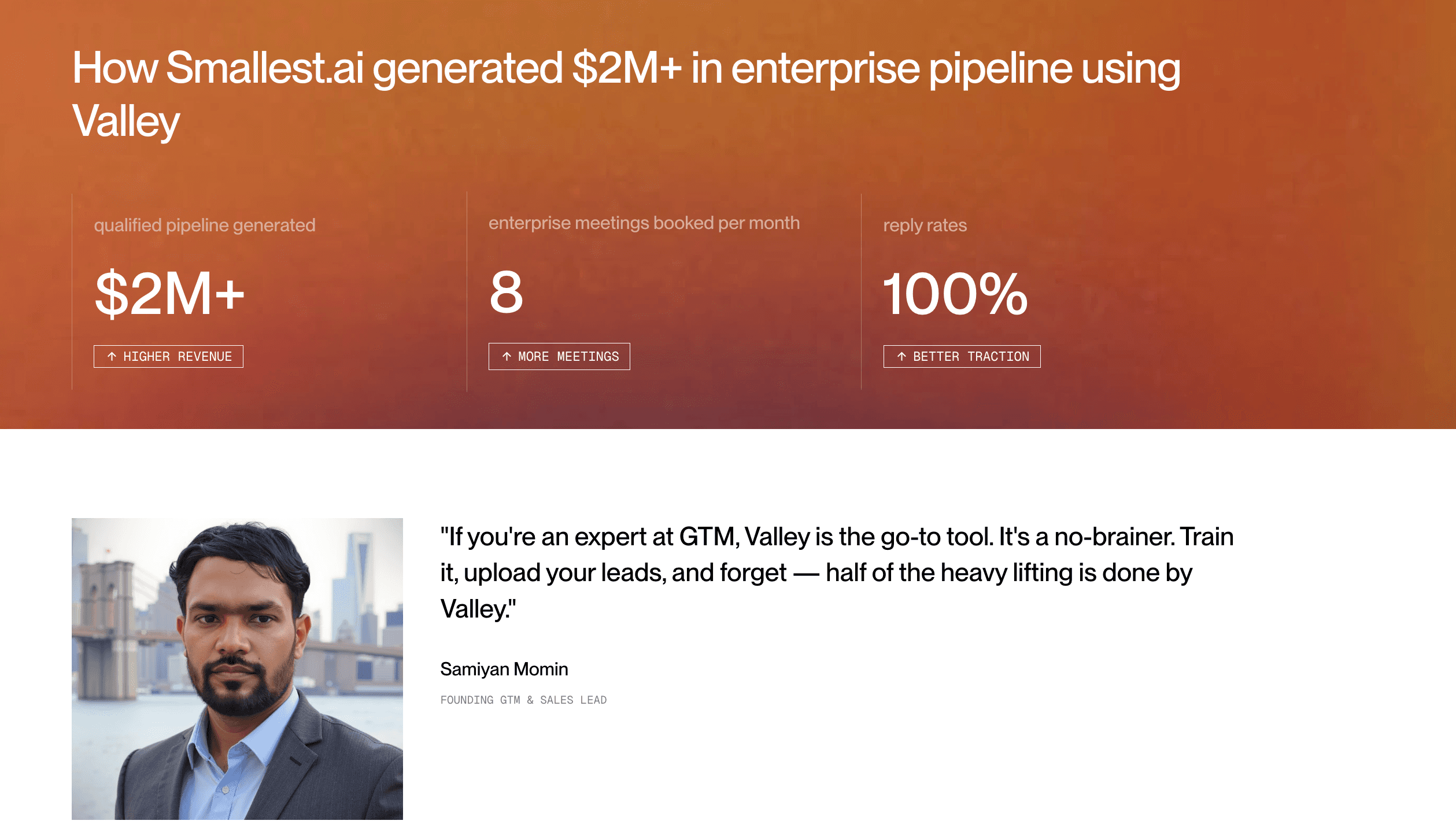 Smallest Ai Customer Testimonial